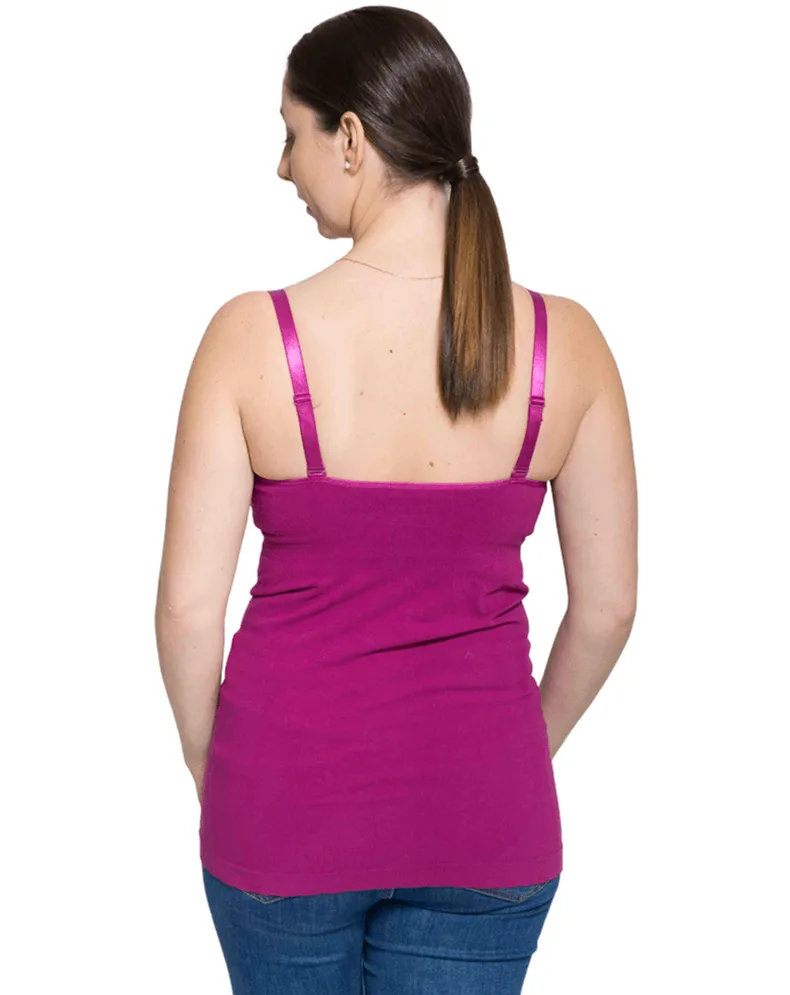 2-Pack Seamless Maternity / Nursing tank - XS & S left