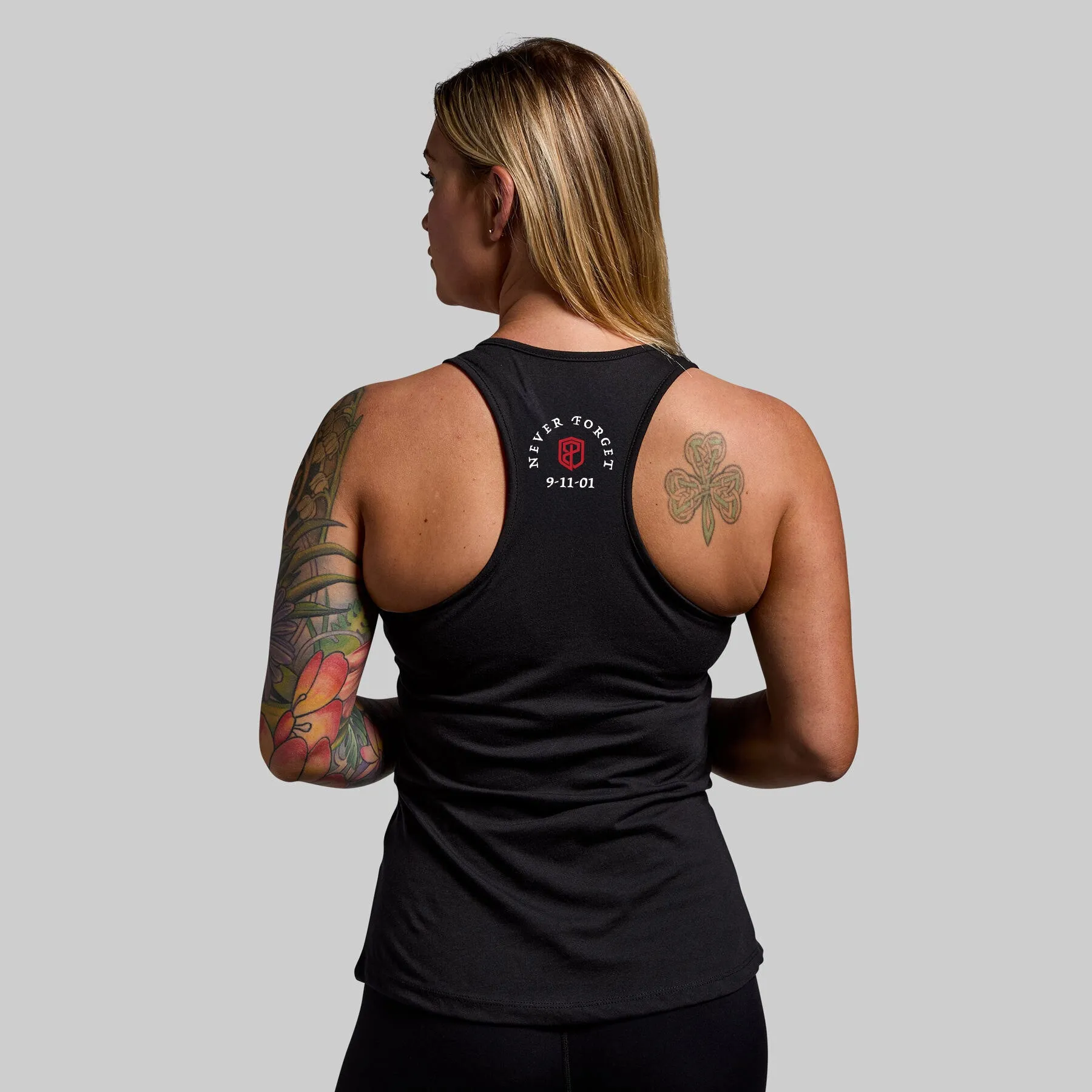 9/11 Tribute Staple Tank (Black)