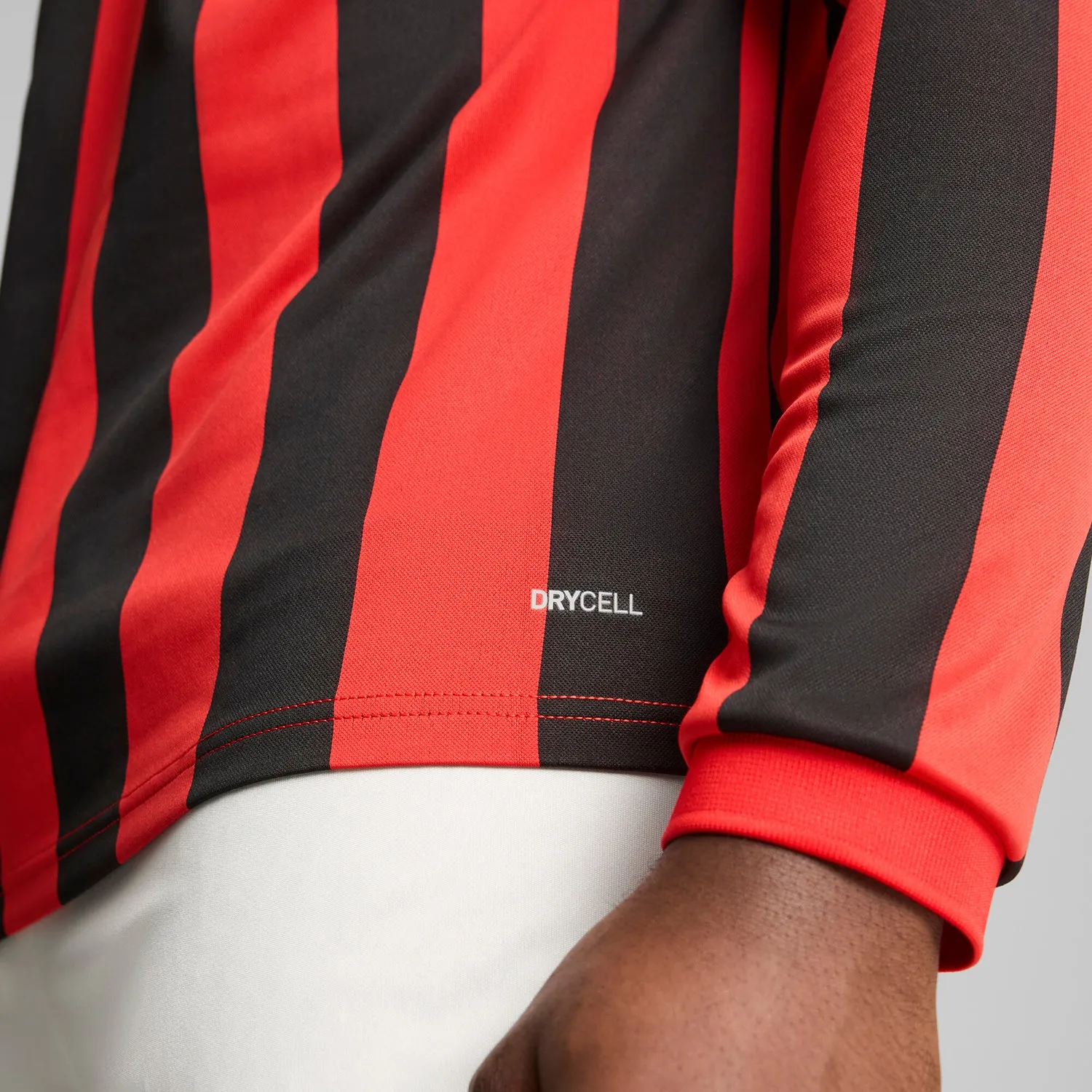 AC Milan 125th LS Authentic Jersey - Mens