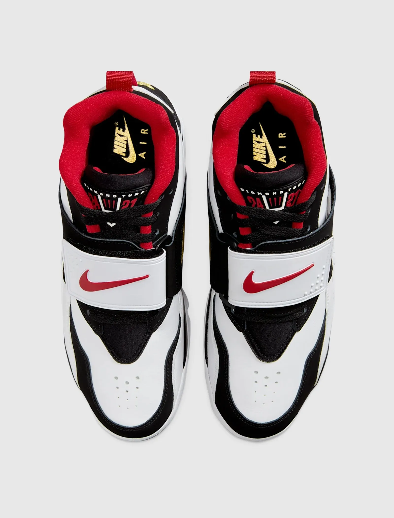 AIR DIAMOND TURF "FIRE RED/METALLIC GOLD"