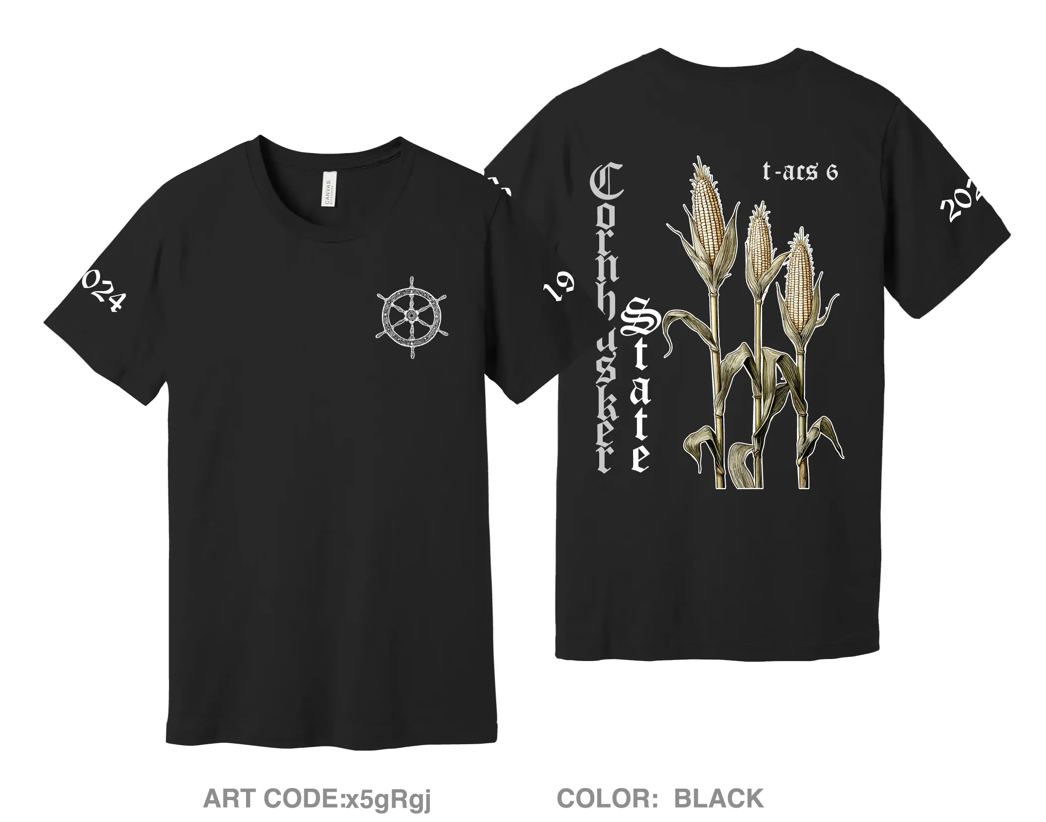 All Fetched Up Comfort Unisex Cotton SS Tee - x5gRgj