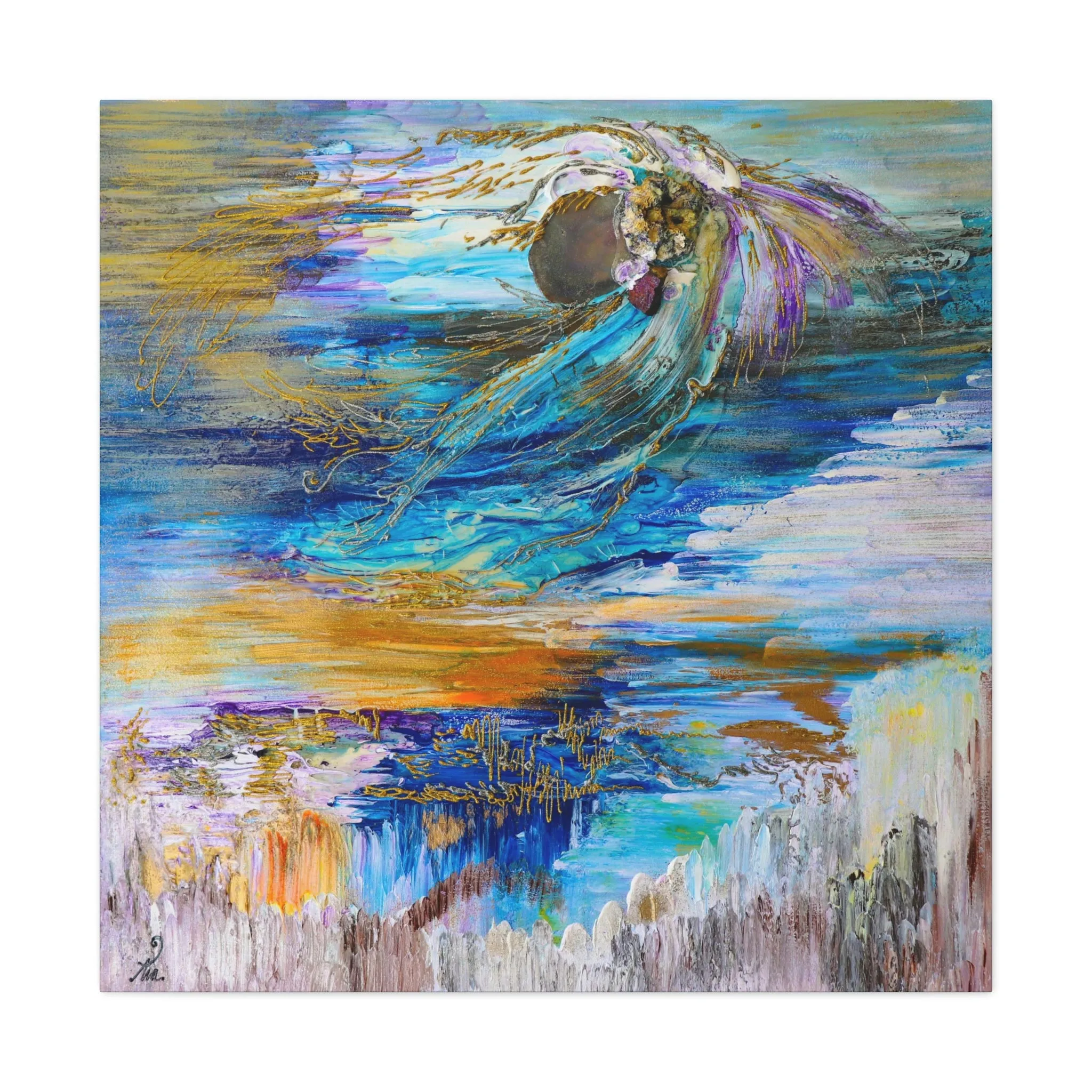 Angel Of Sante Fe Standard Canvas