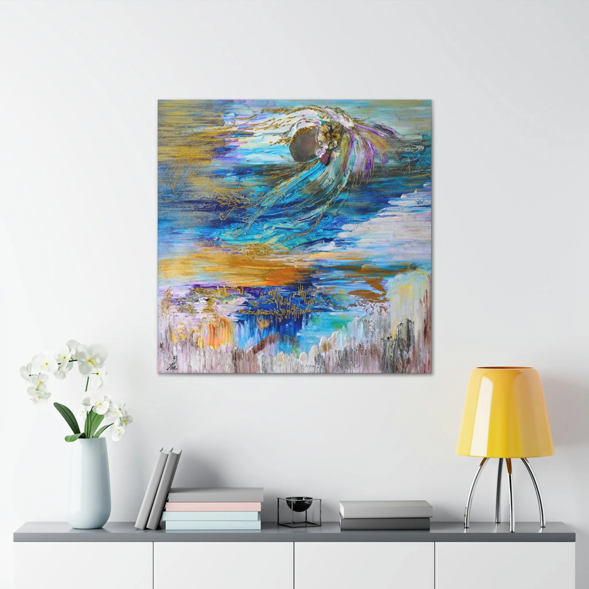 Angel Of Sante Fe Standard Canvas