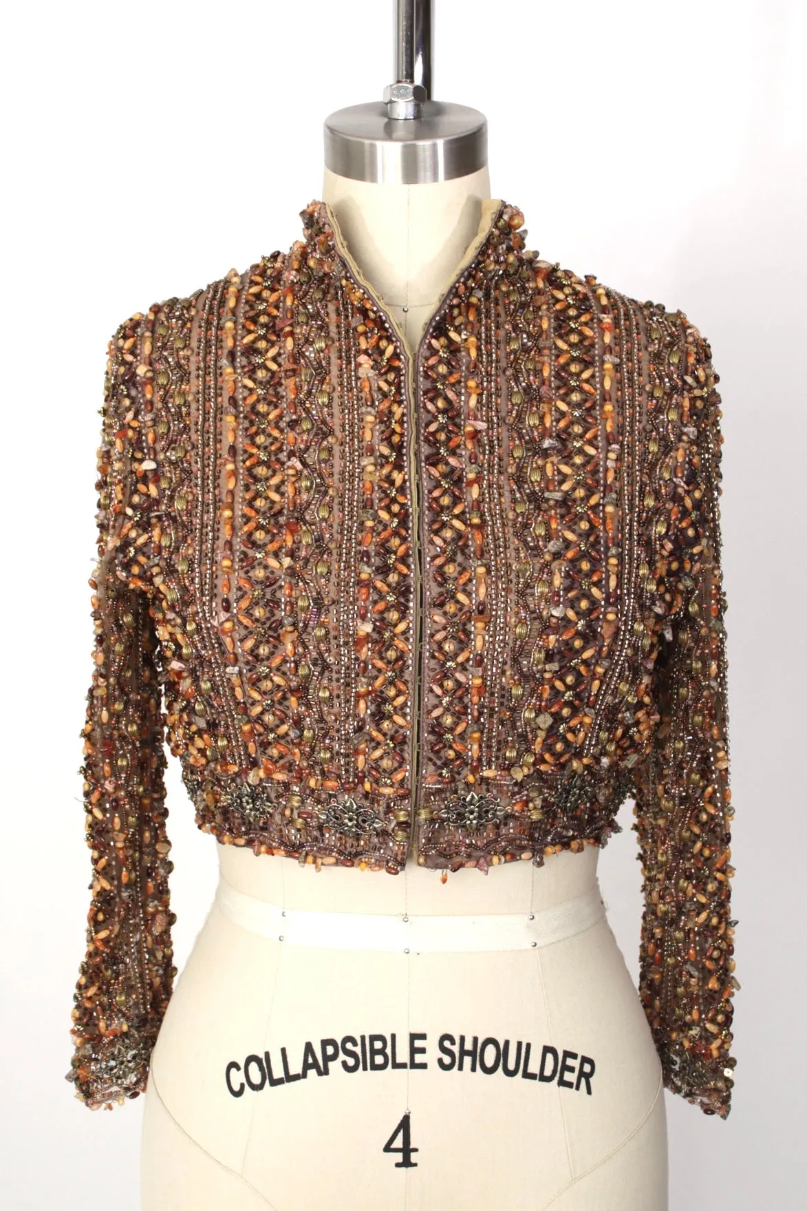 Ann Russo Haute Couture Beaded Top