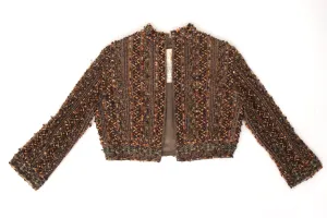 Ann Russo Haute Couture Beaded Top