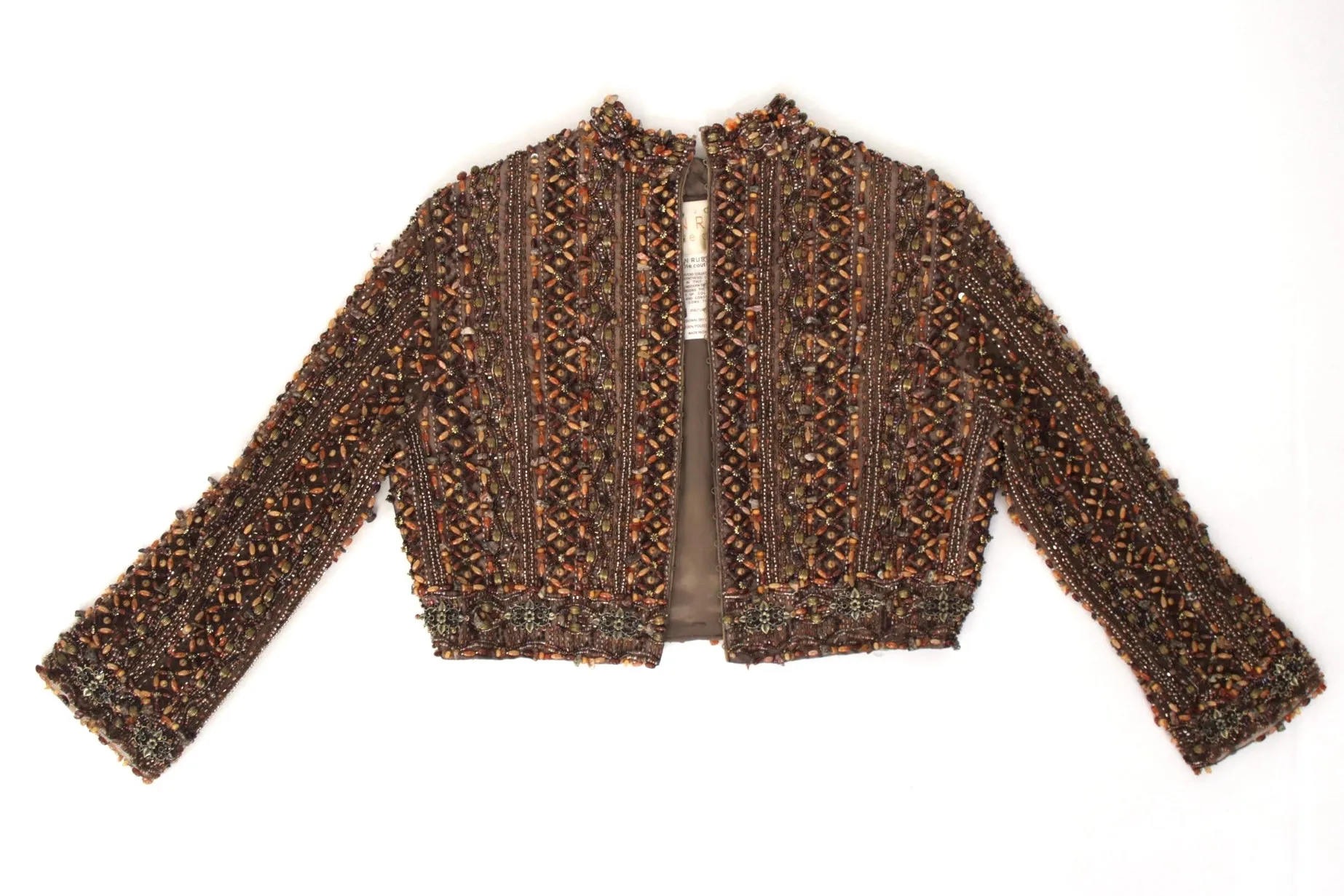 Ann Russo Haute Couture Beaded Top