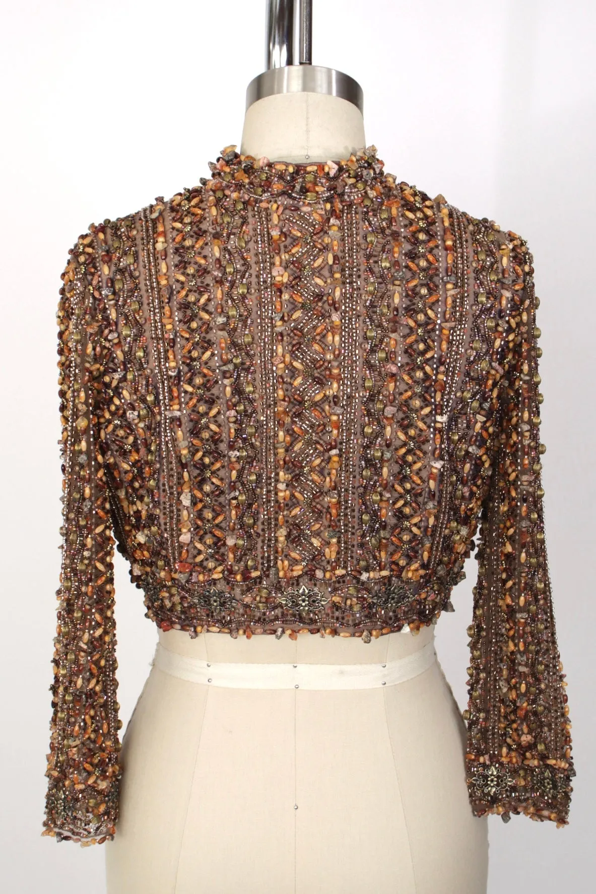 Ann Russo Haute Couture Beaded Top