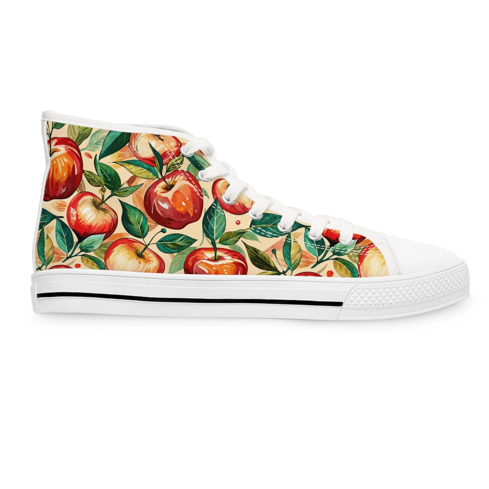 Apples Women's High Top Sneakers