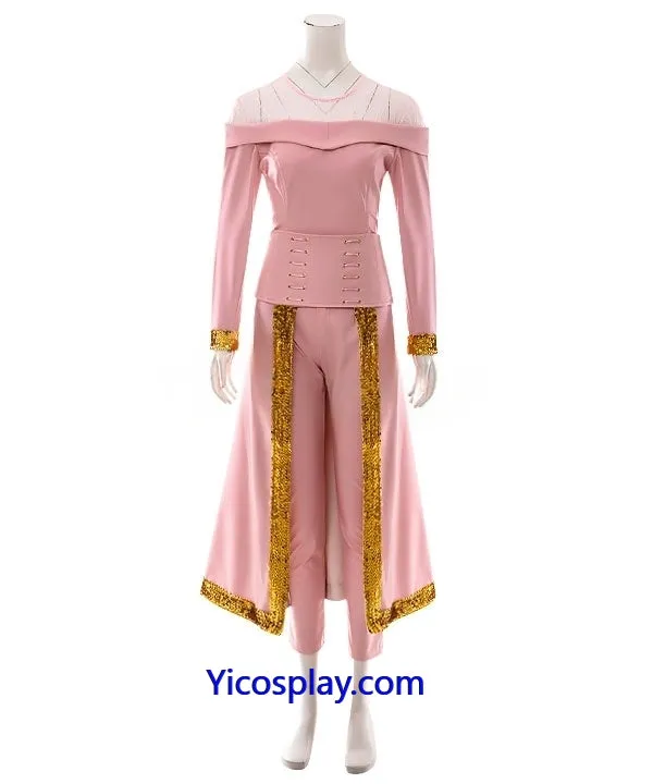 Audrey Pink Dress Cosplay Costumes