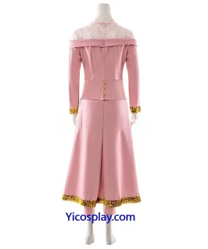 Audrey Pink Dress Cosplay Costumes
