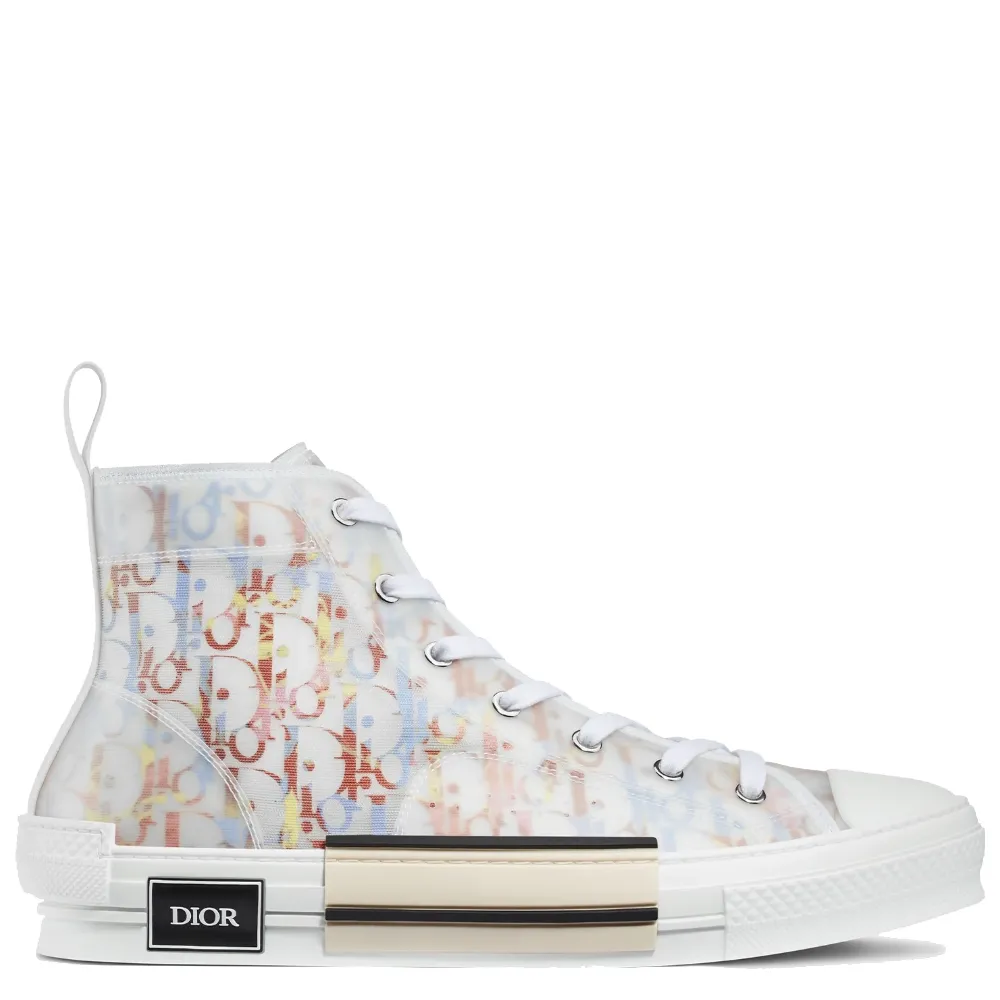 B23 High-Top Mehrfarbiger Dior Oblique Canvas