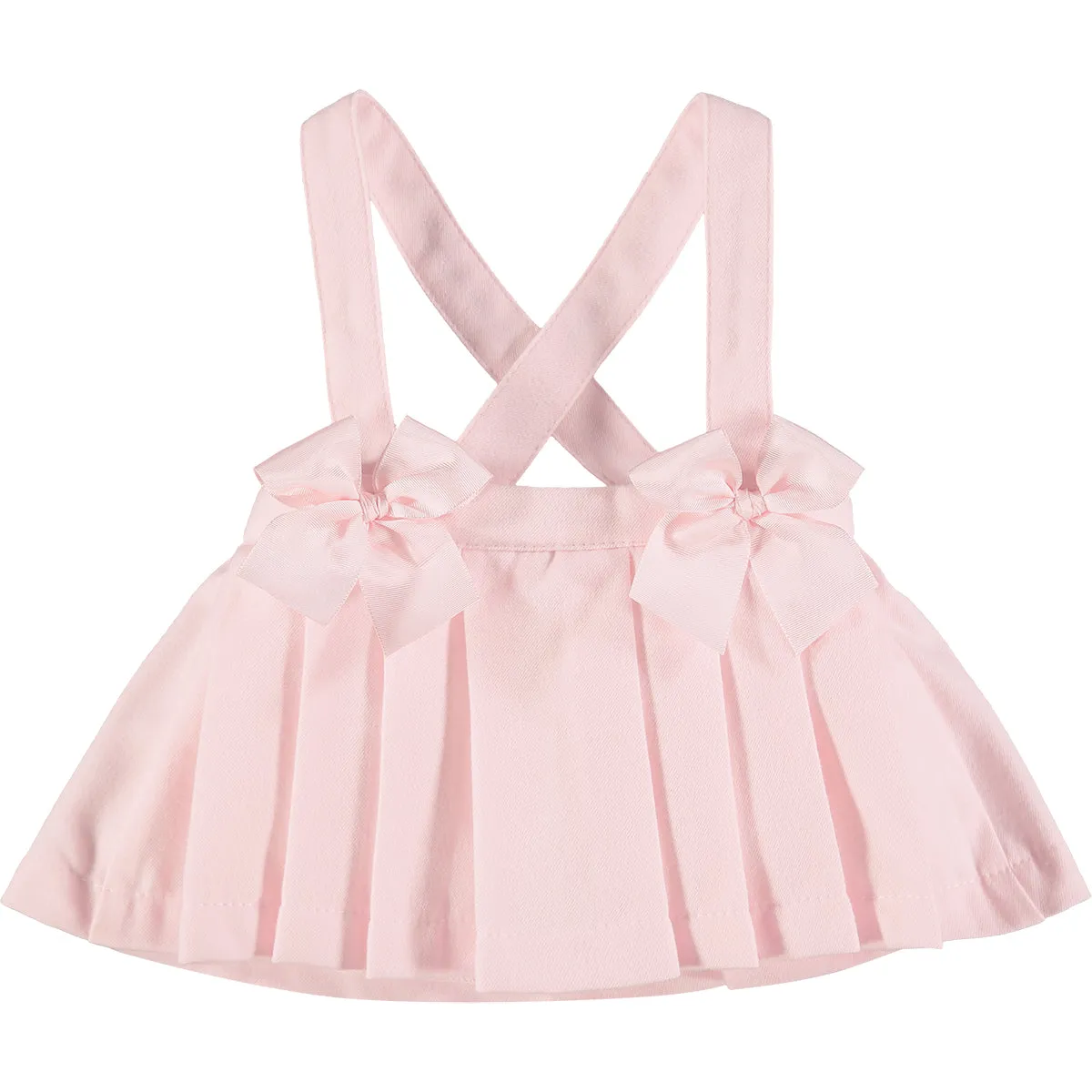 Baby Girl Pink and Ivory Skirt Set