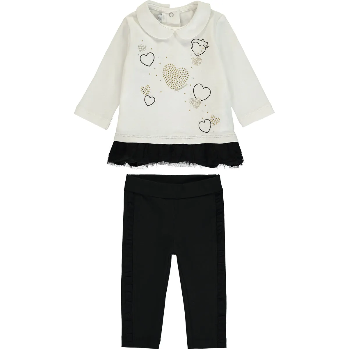 Baby Girl Top and Leggings Outfit Set