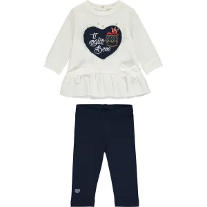 Baby Girl Top and Leggings Outfit Set
