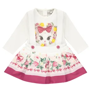 Baby Girl Top and Skirt Outfit Set