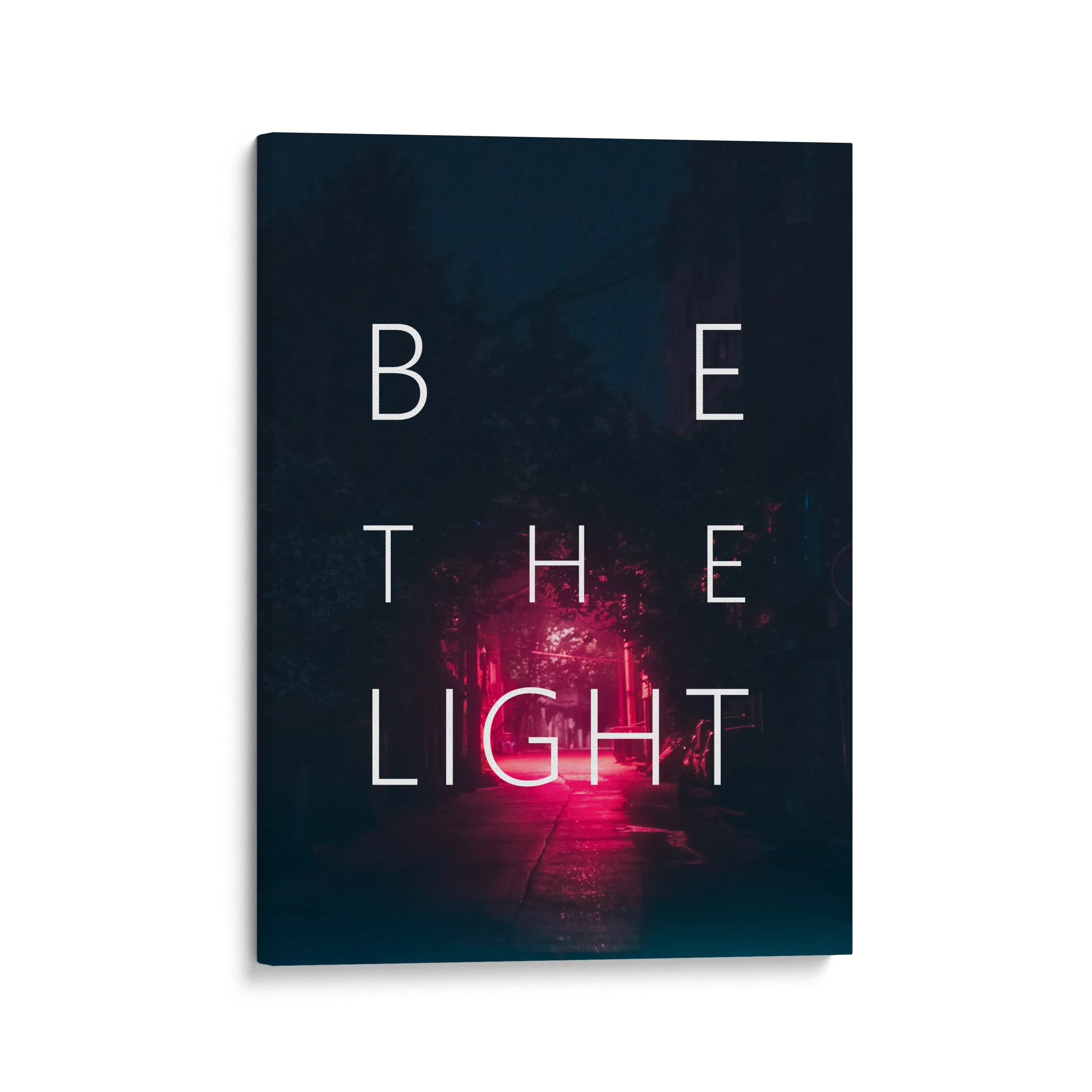 Be The Light - Christian Wall Art - Home Decor Canvas