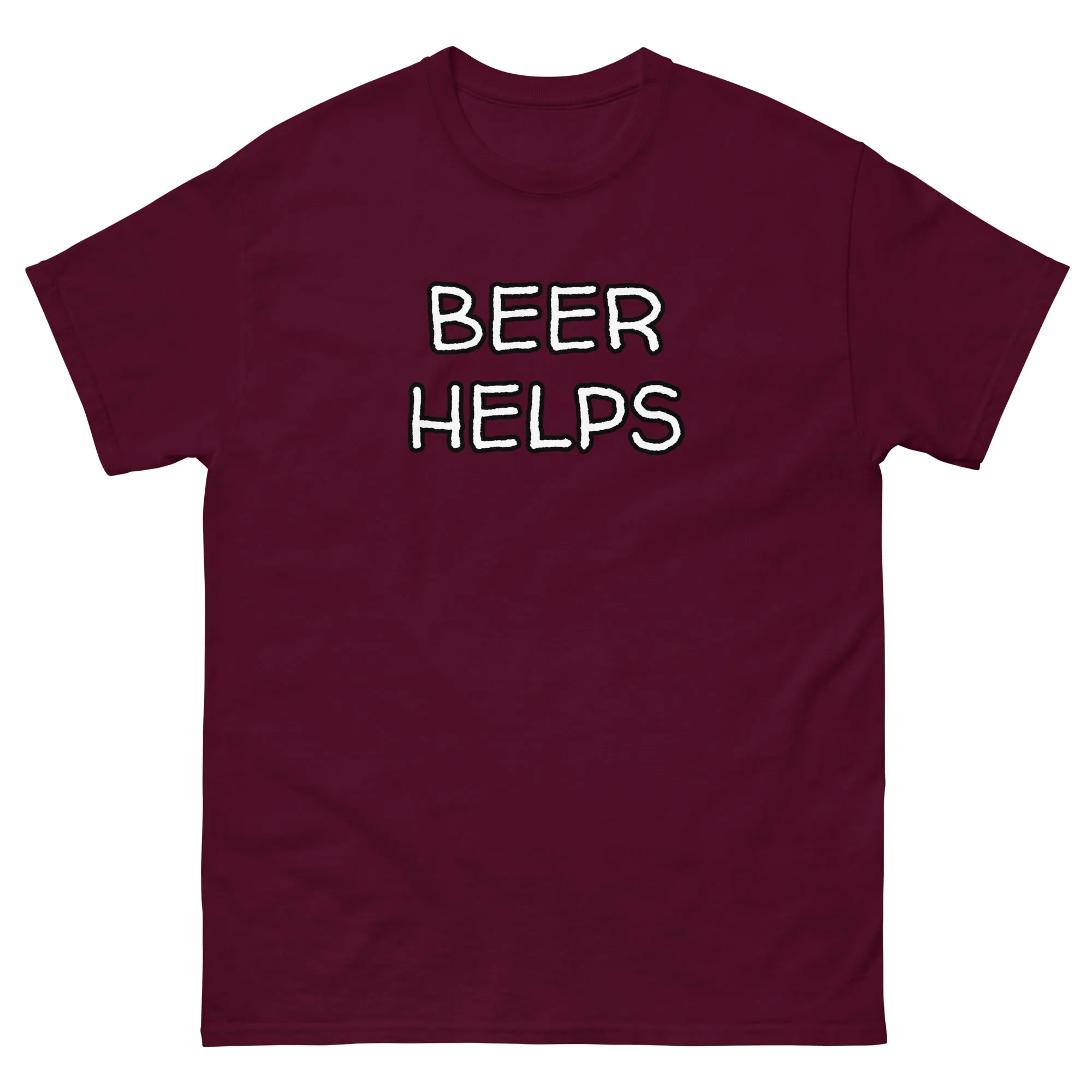 Beer Helps Men's classic tee