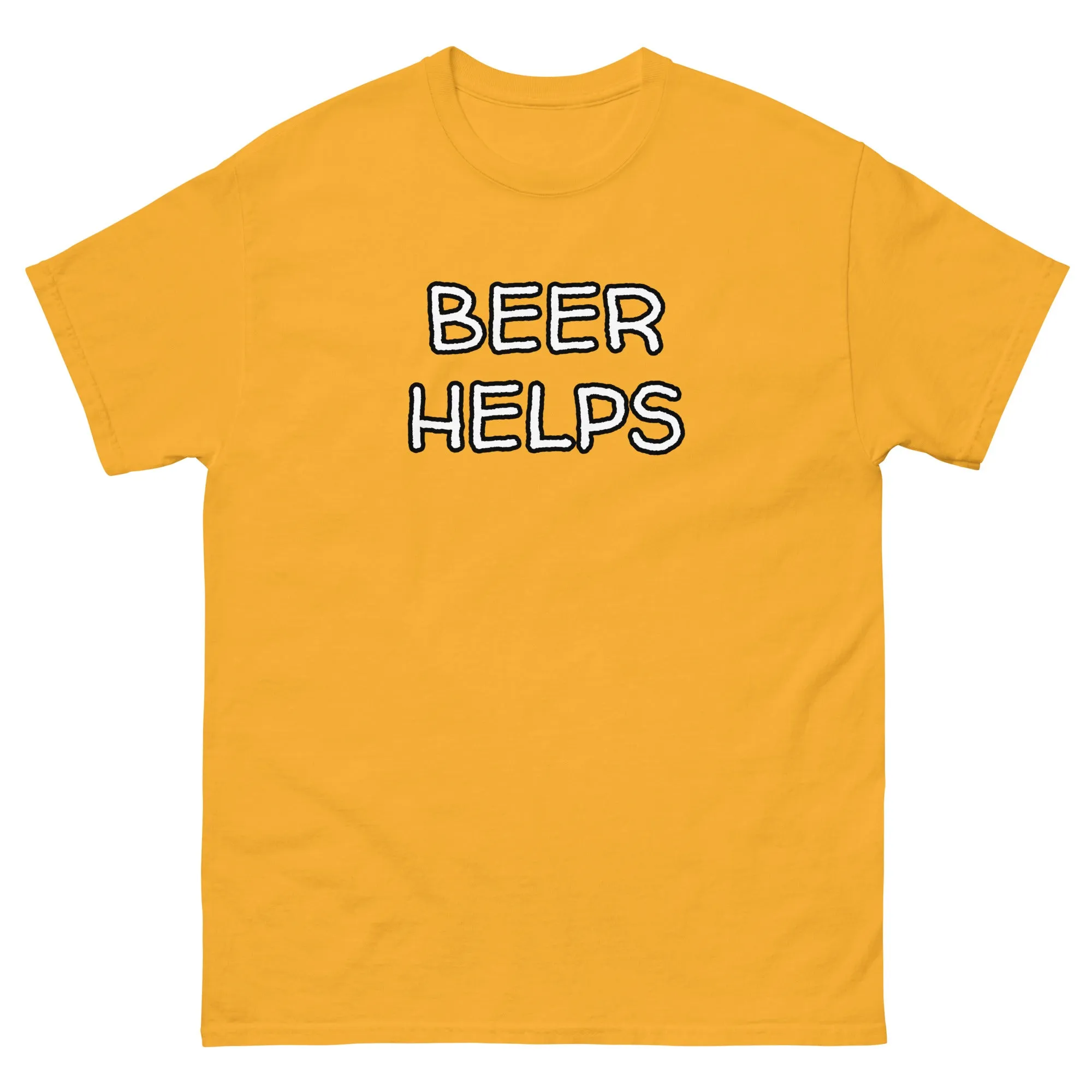 Beer Helps Men's classic tee