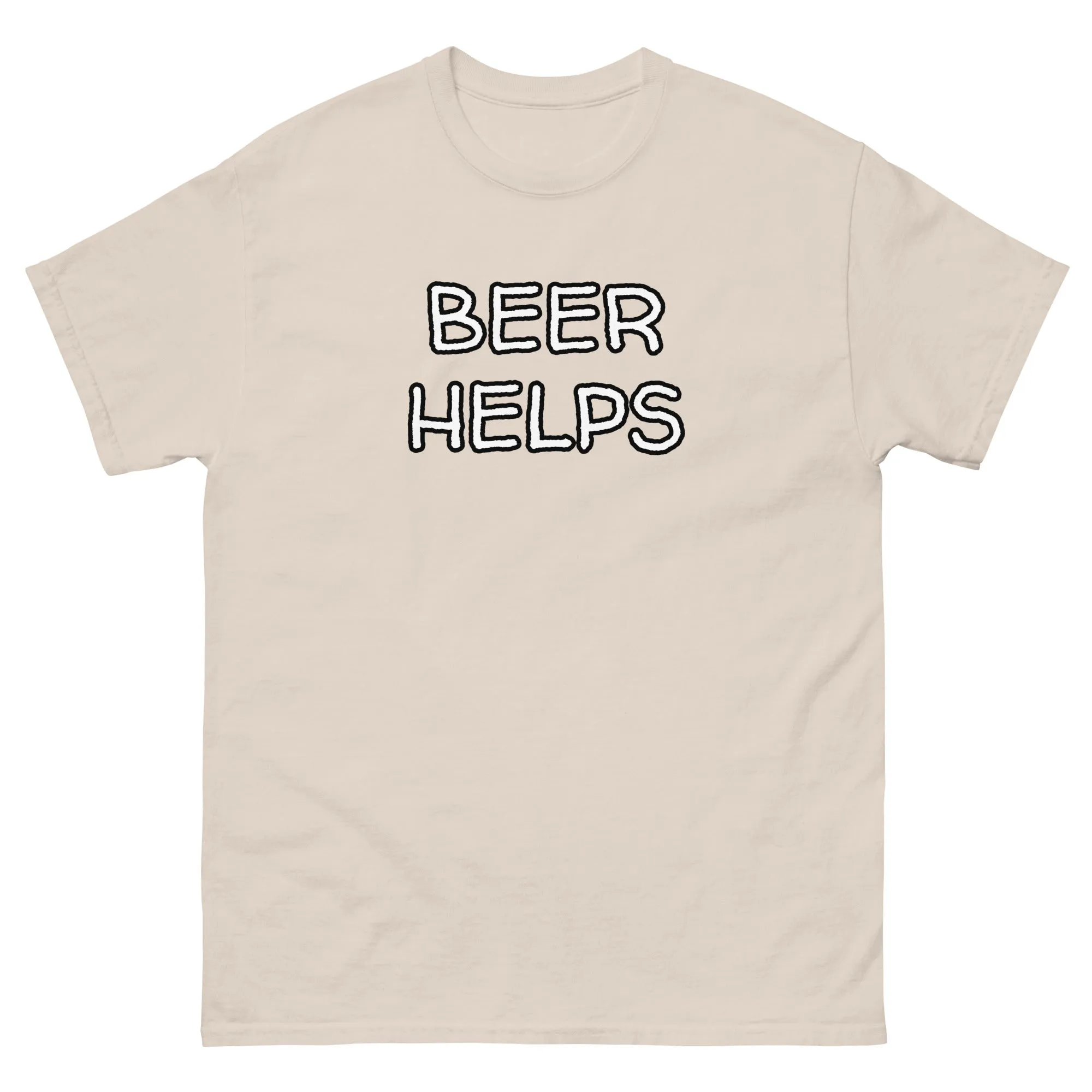 Beer Helps Men's classic tee