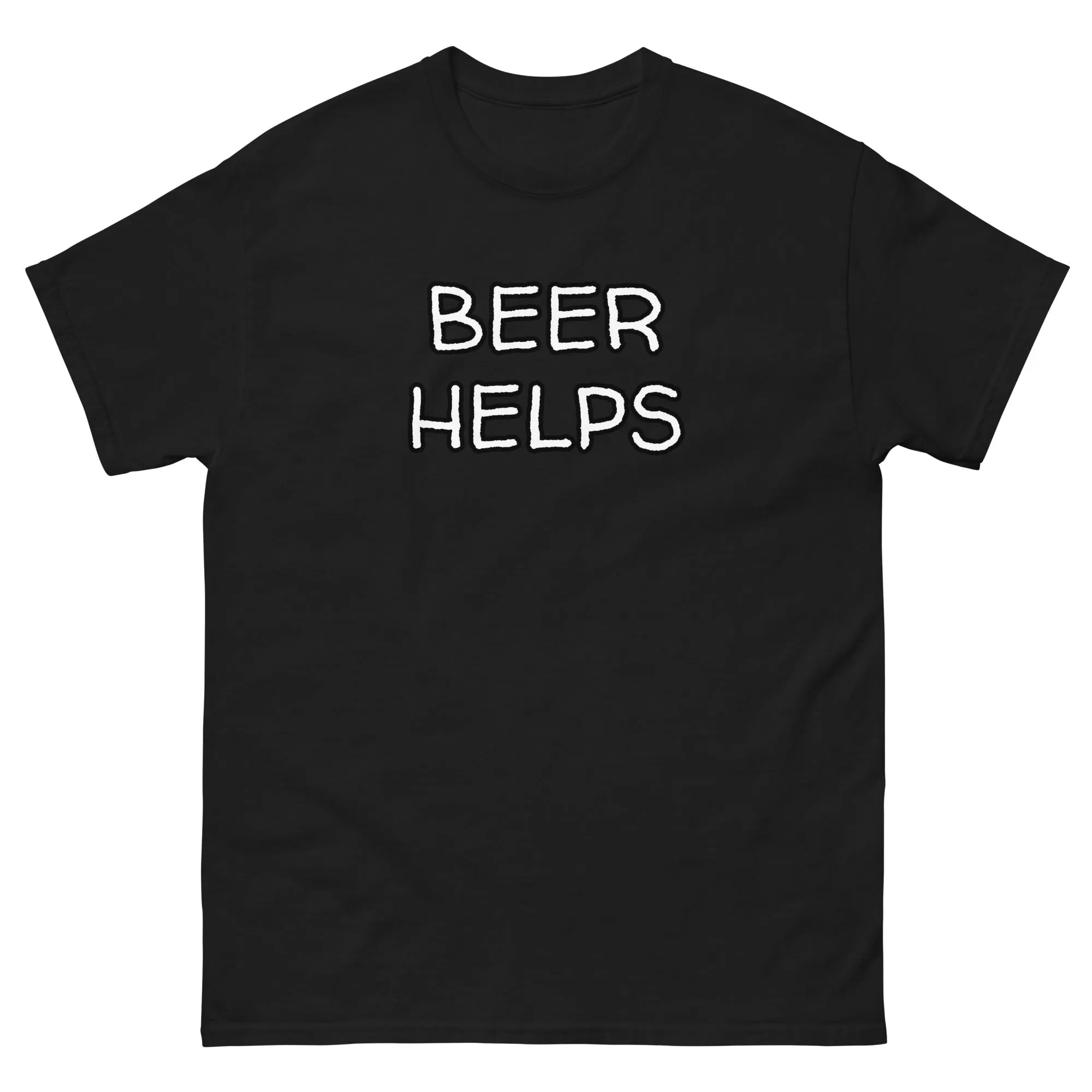 Beer Helps Men's classic tee