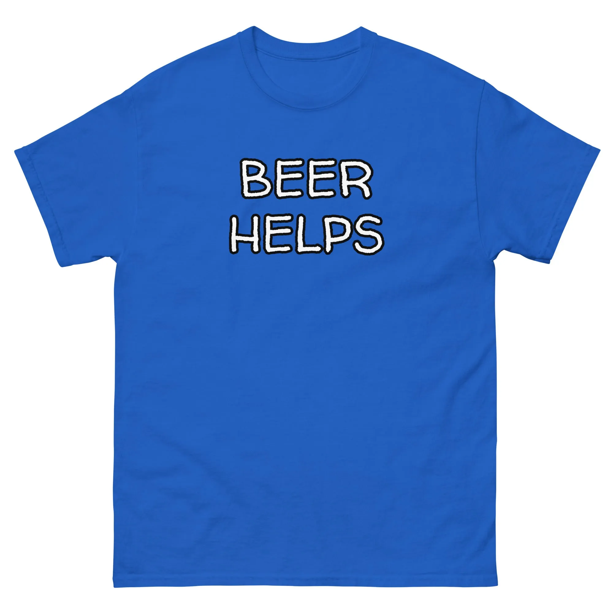 Beer Helps Men's classic tee