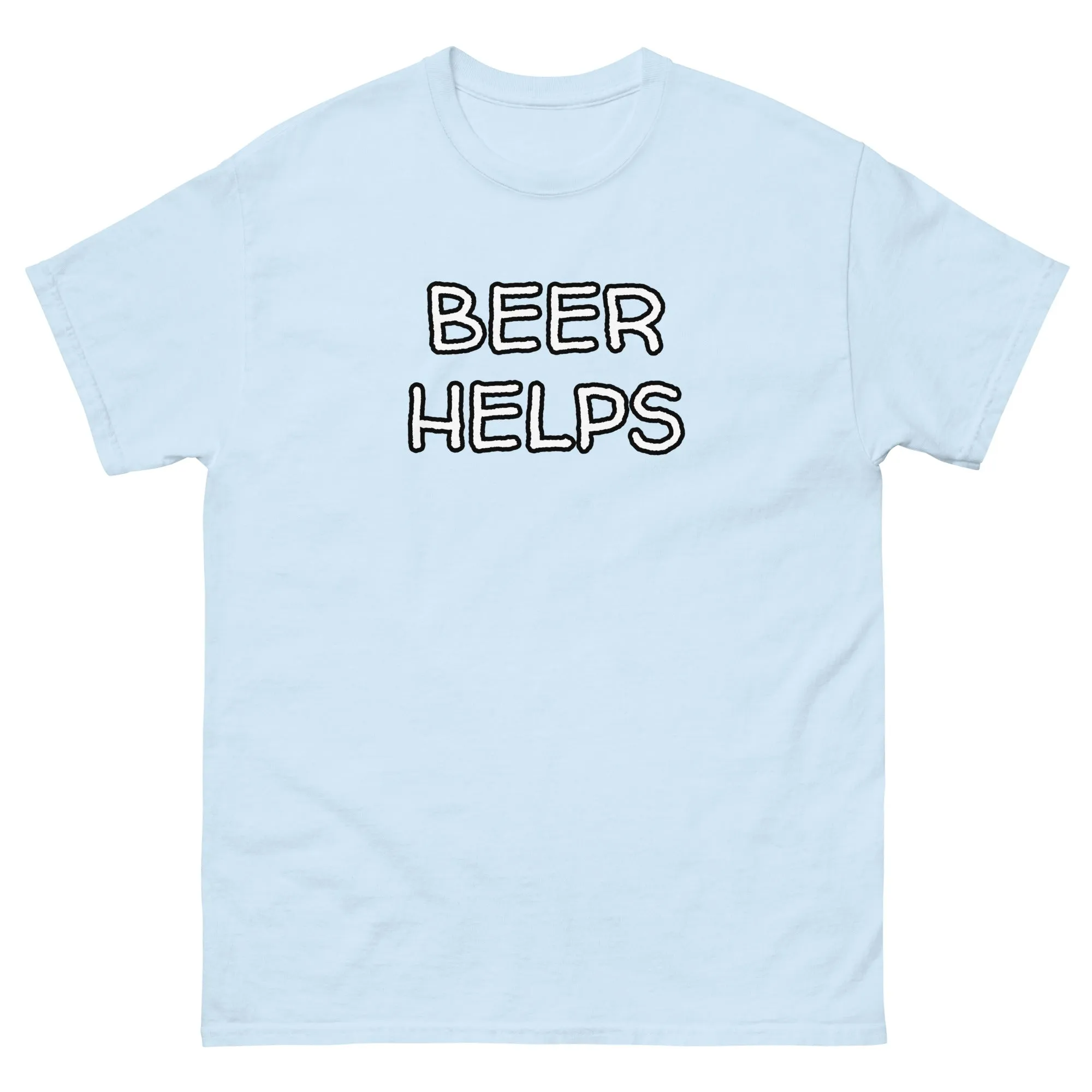 Beer Helps Men's classic tee
