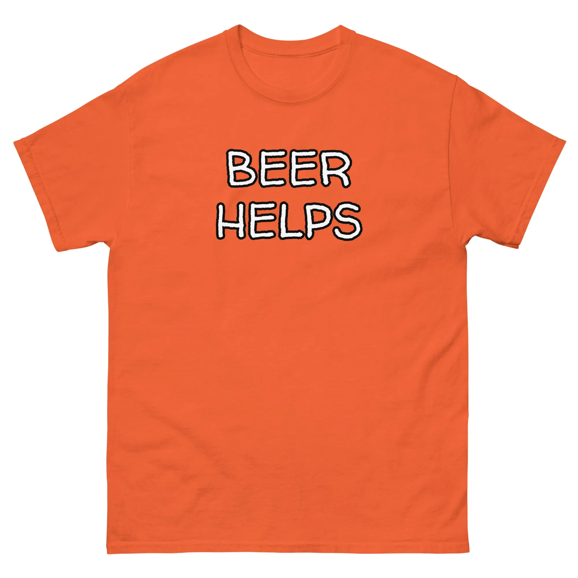 Beer Helps Men's classic tee