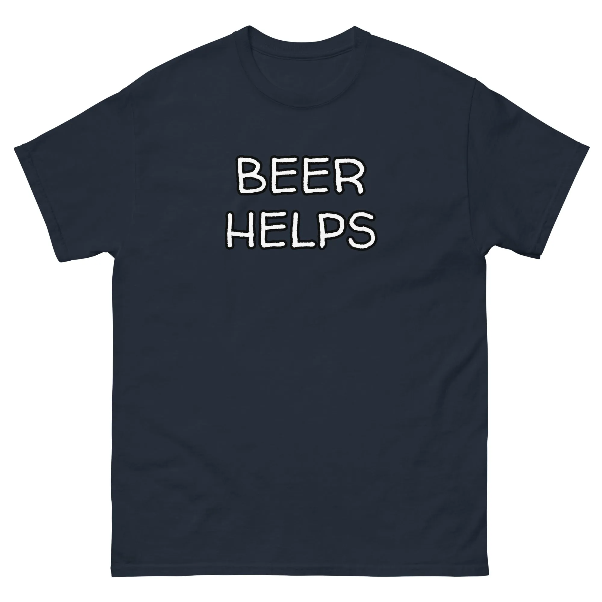 Beer Helps Men's classic tee