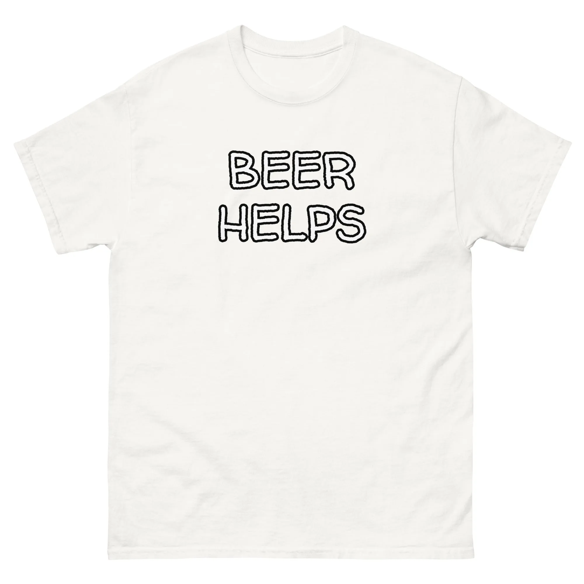 Beer Helps Men's classic tee