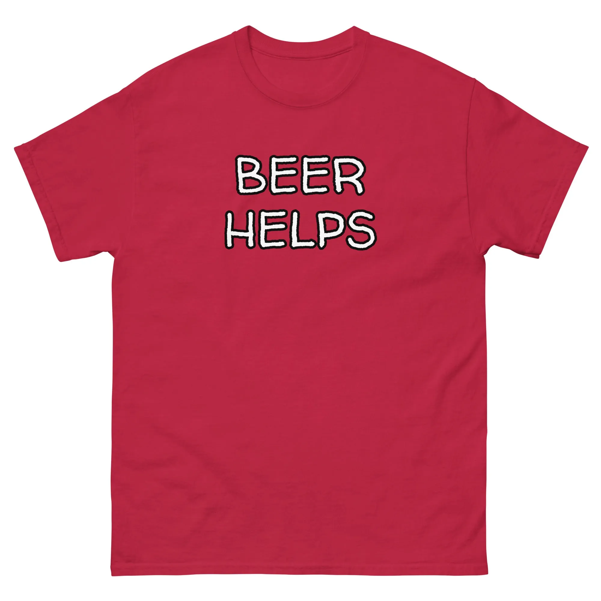 Beer Helps Men's classic tee