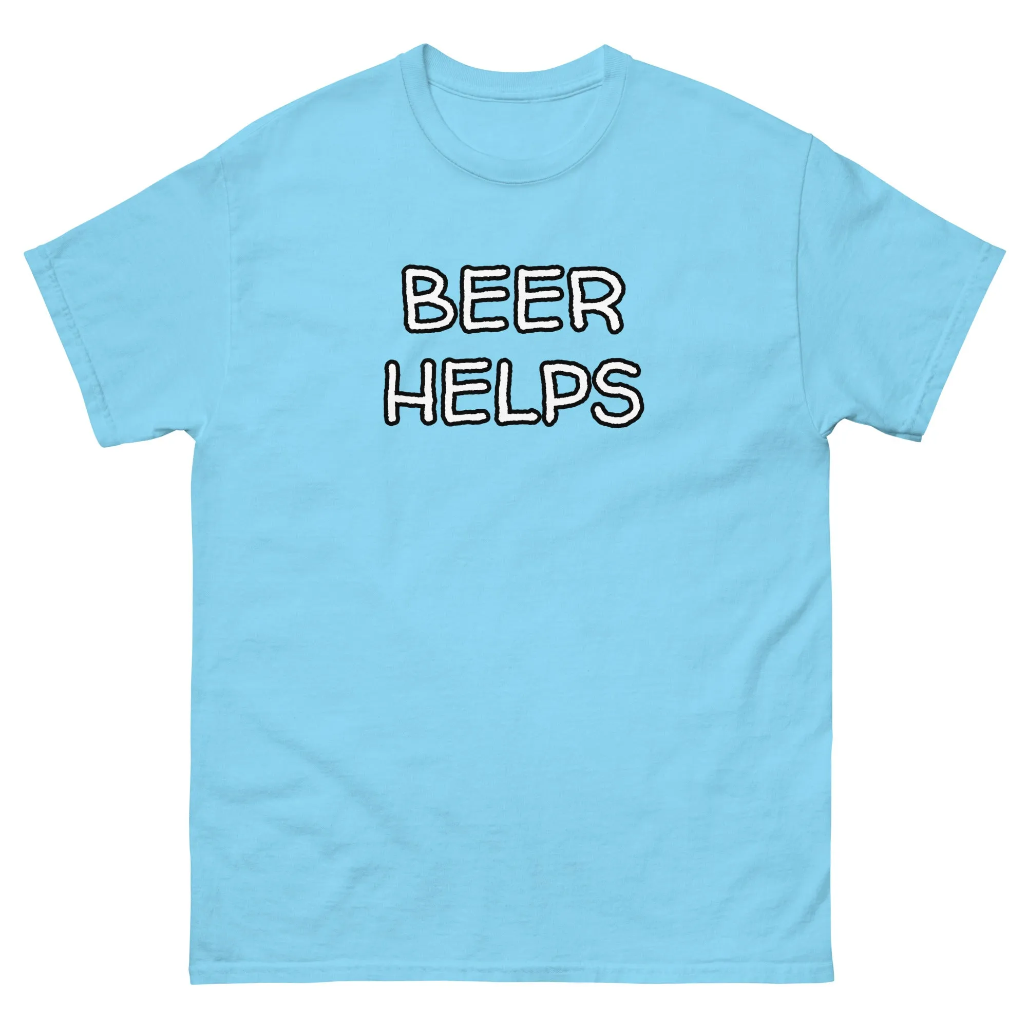 Beer Helps Men's classic tee