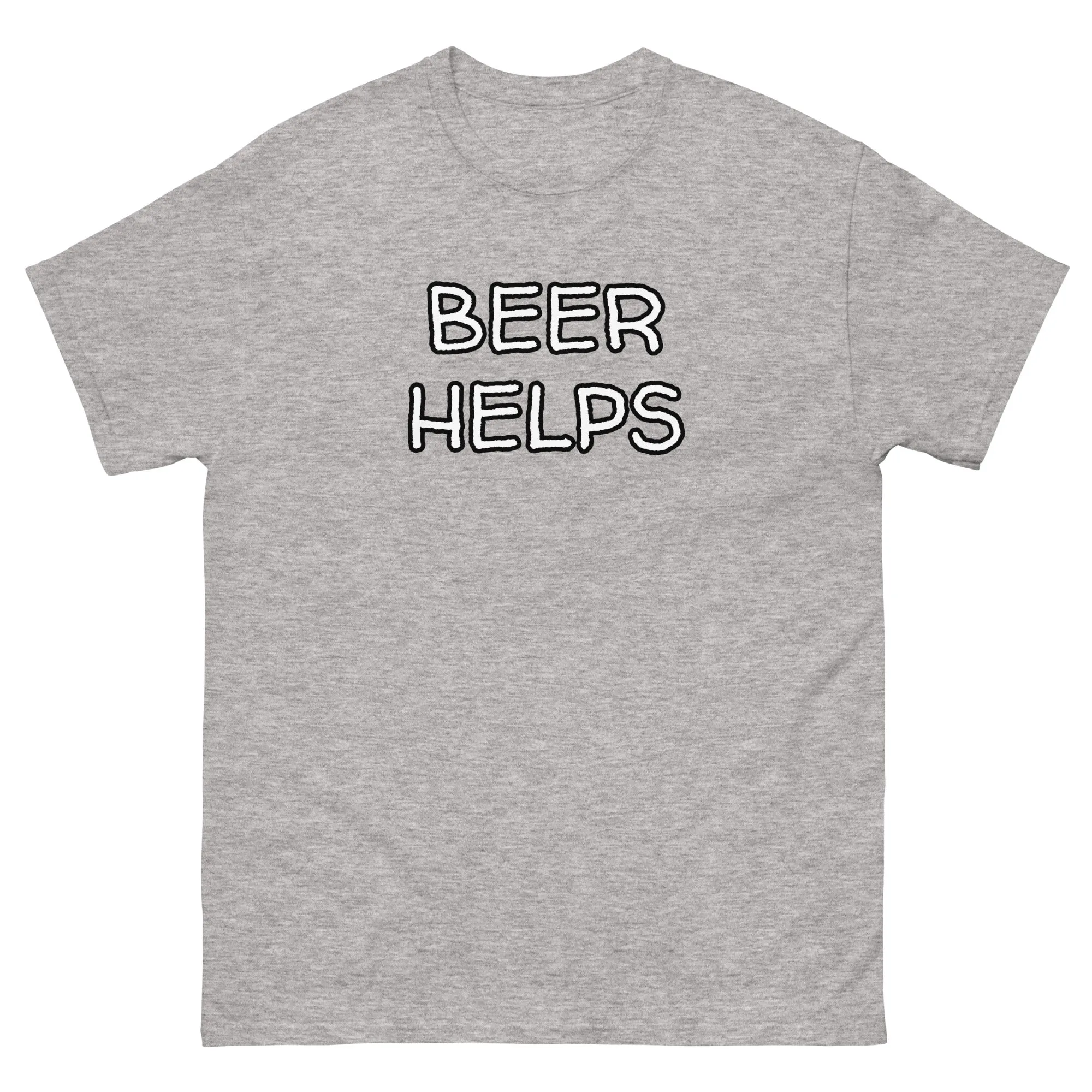 Beer Helps Men's classic tee