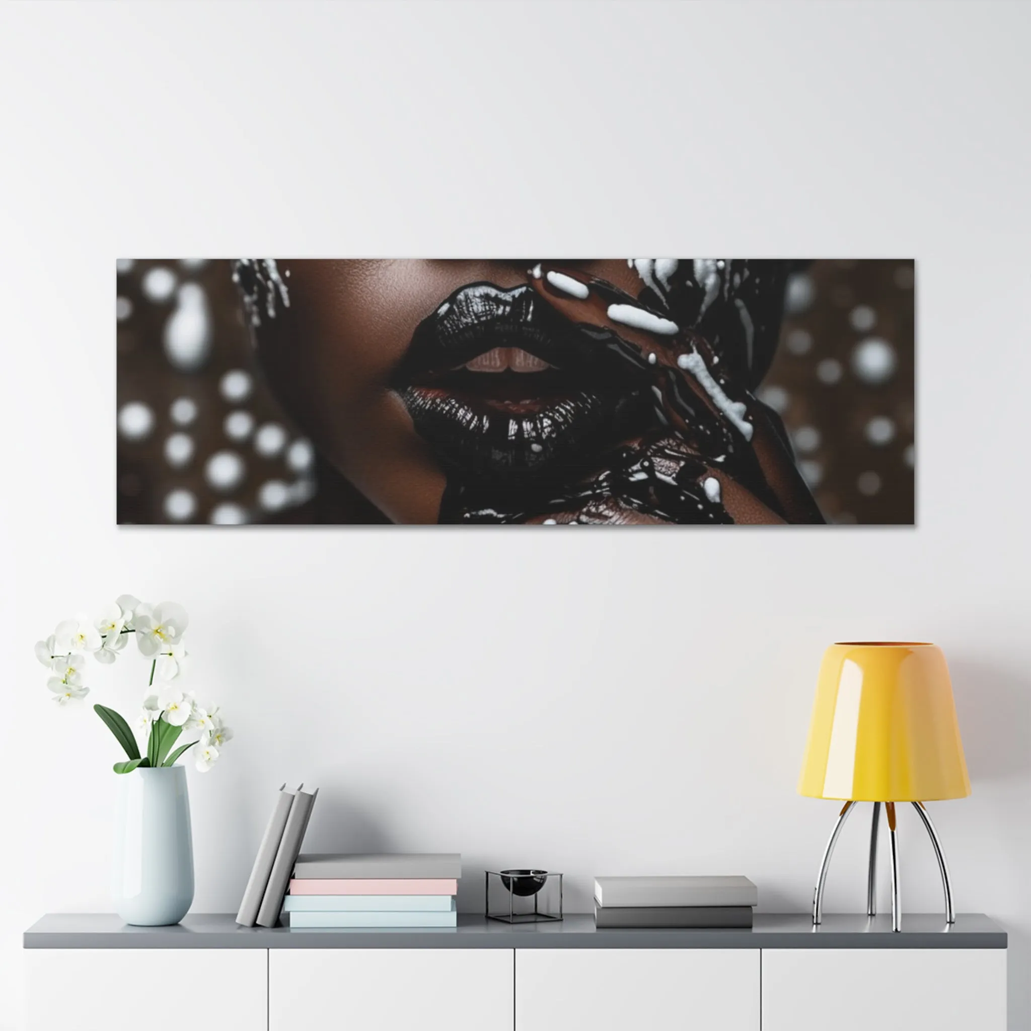 Black Ink - Divine Canvas Gallery Wraps