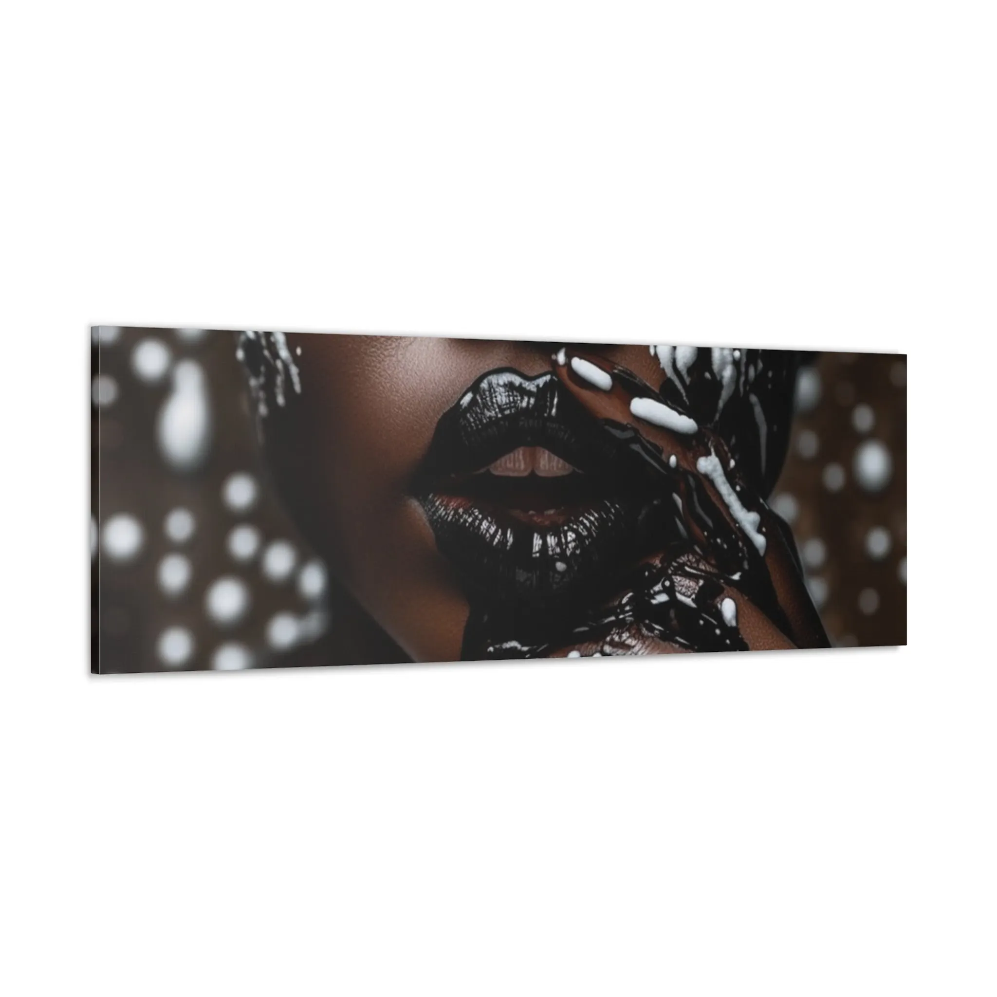 Black Ink - Divine Canvas Gallery Wraps