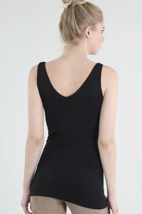Black NikiBiki Reversible Tank Style Cami