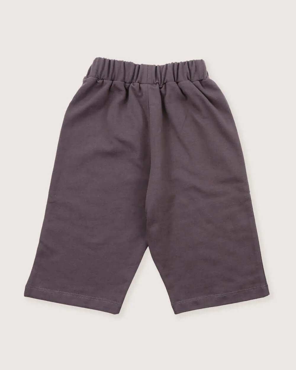 Black Sporty Cropped Trousers
