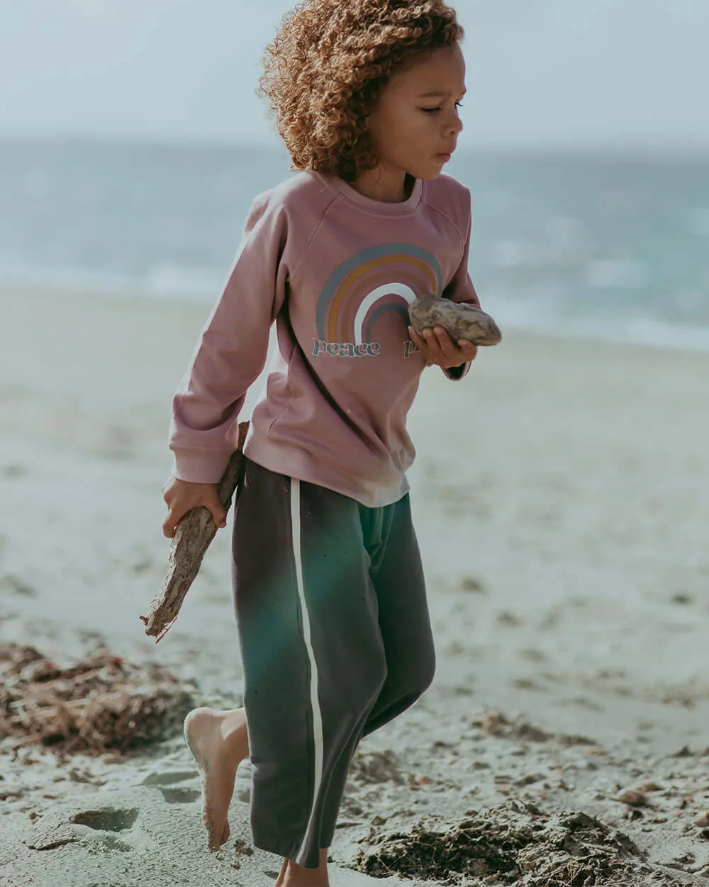 Black Sporty Cropped Trousers