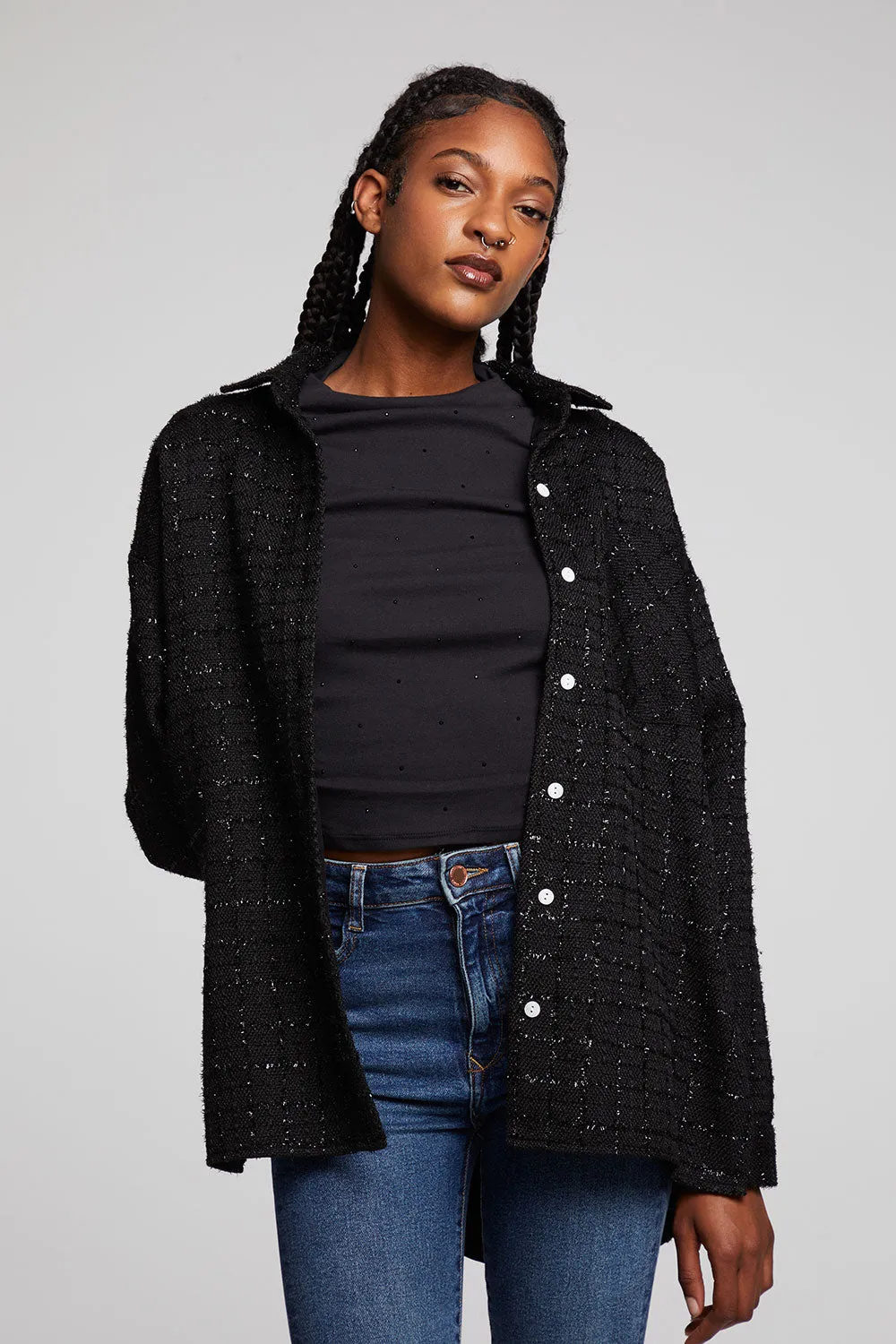 Blake Licorice Button Down