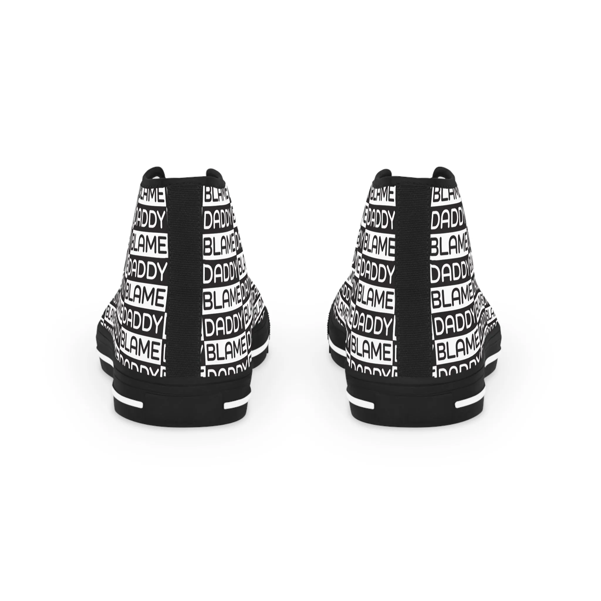 Blame Daddy Men's High Top Sneakers