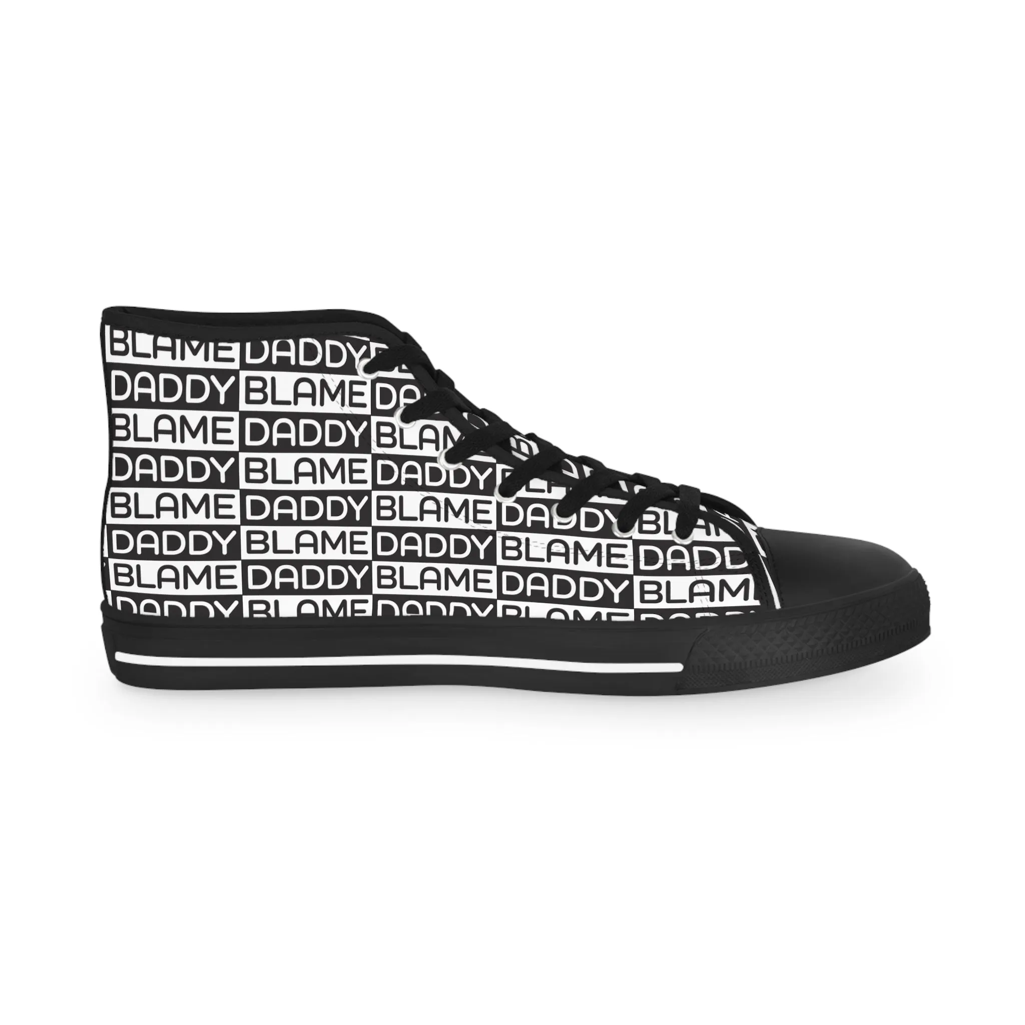 Blame Daddy Men's High Top Sneakers