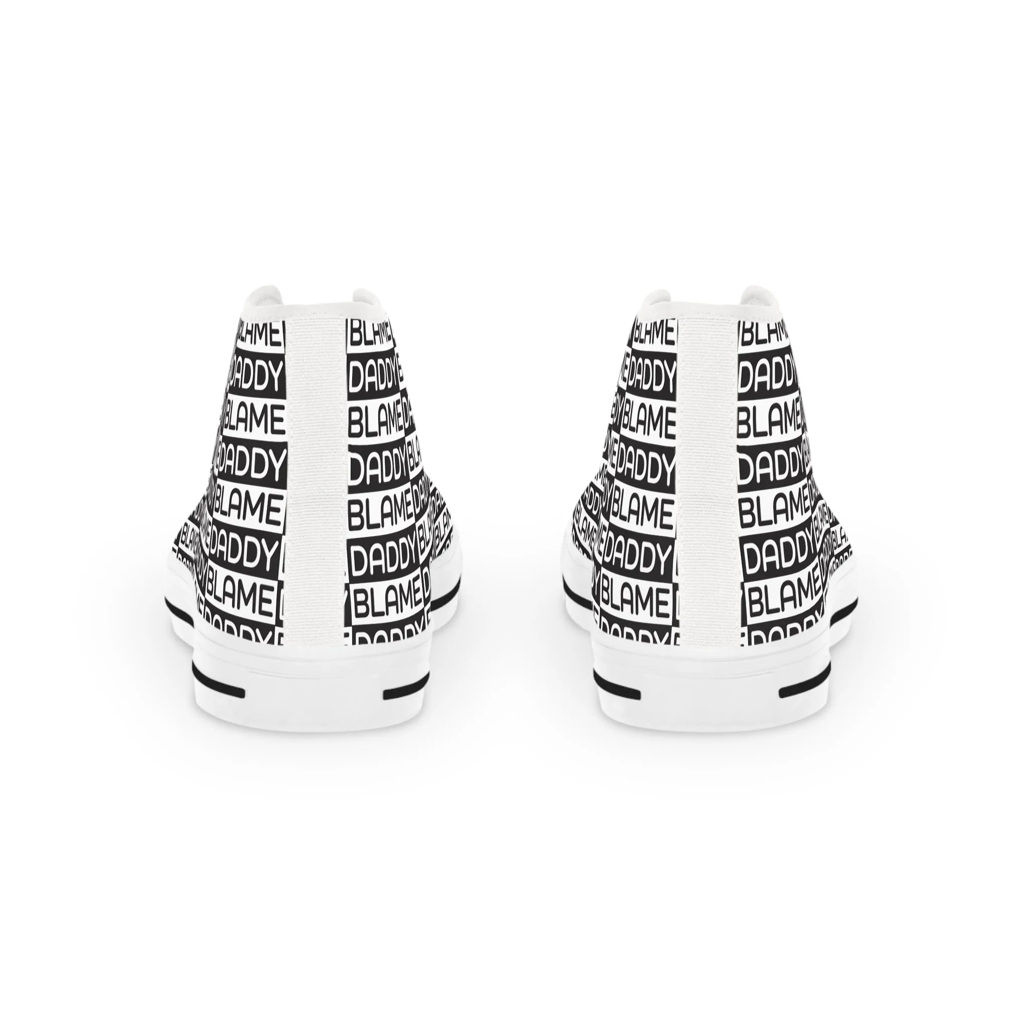 Blame Daddy Men's High Top Sneakers