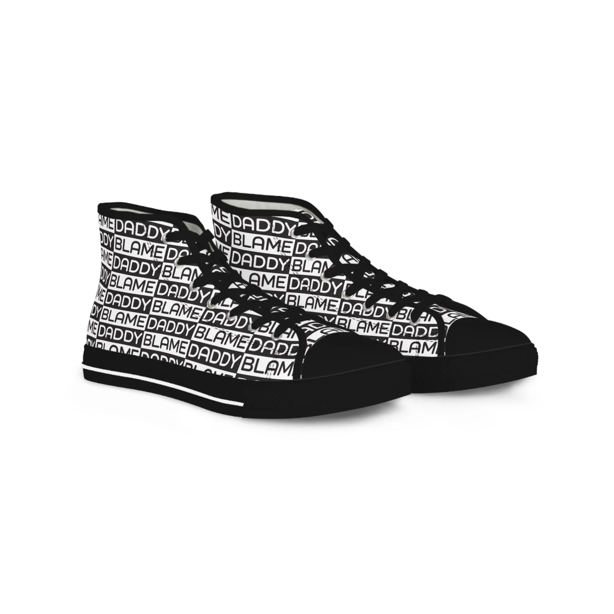 Blame Daddy Men's High Top Sneakers
