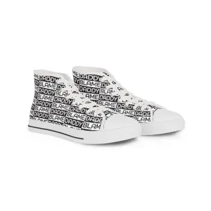 Blame Daddy Men's High Top Sneakers