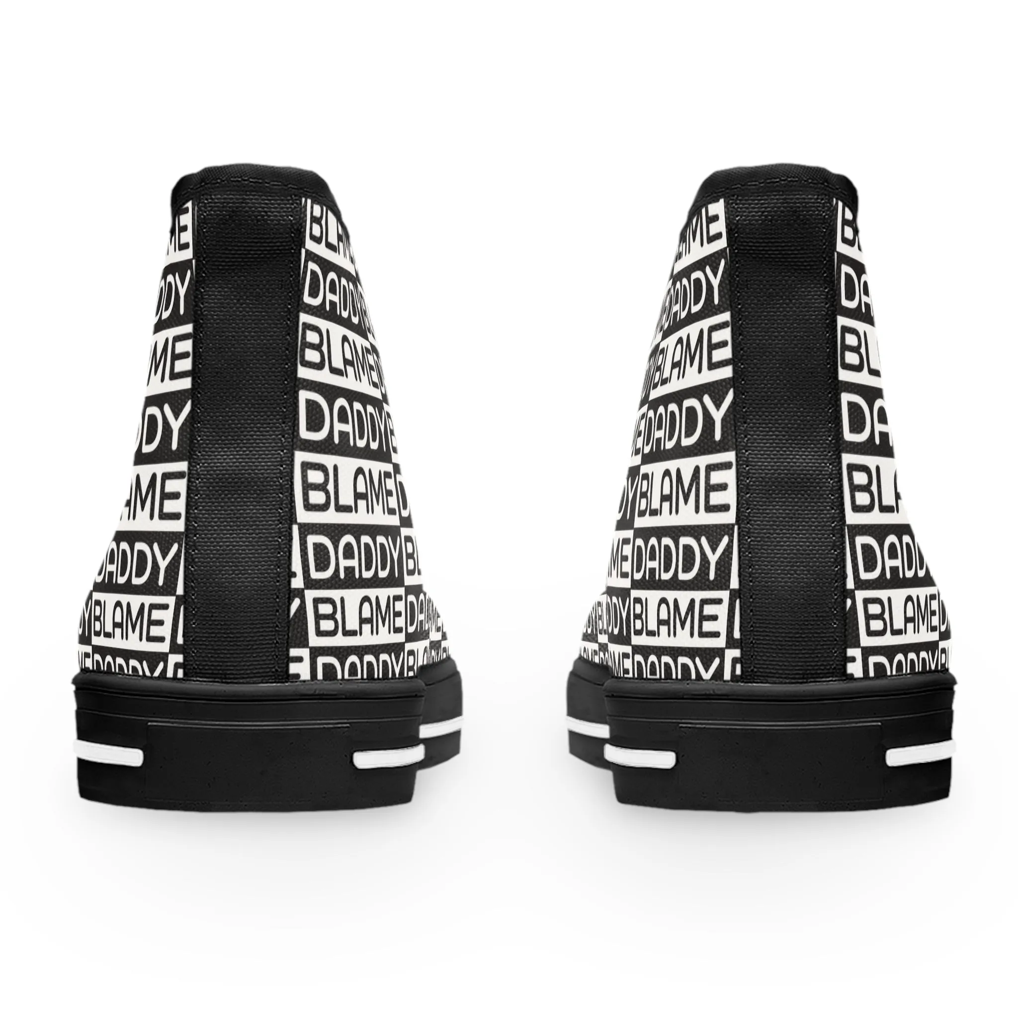 Blame Daddy Women's High Top Sneakers
