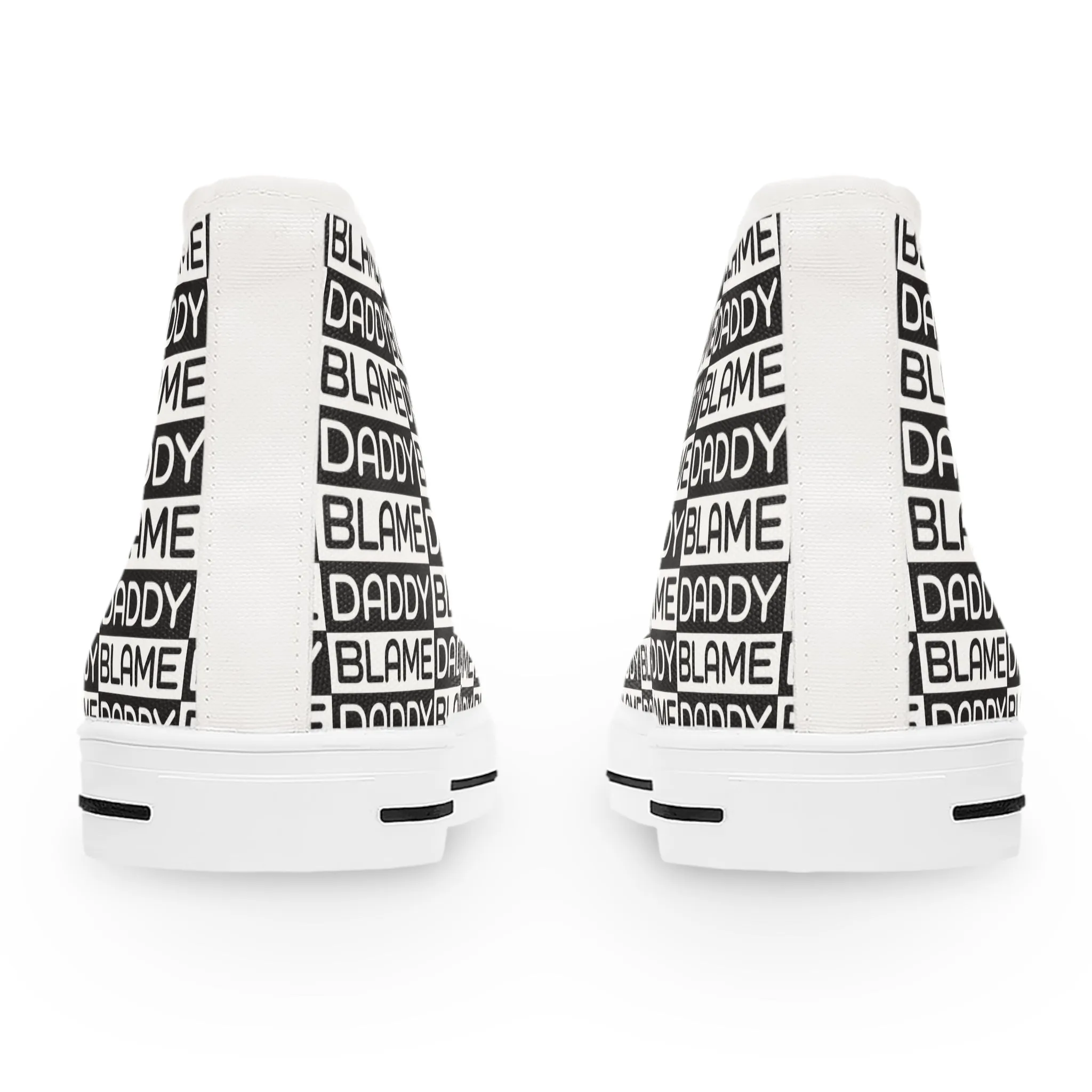 Blame Daddy Women's High Top Sneakers