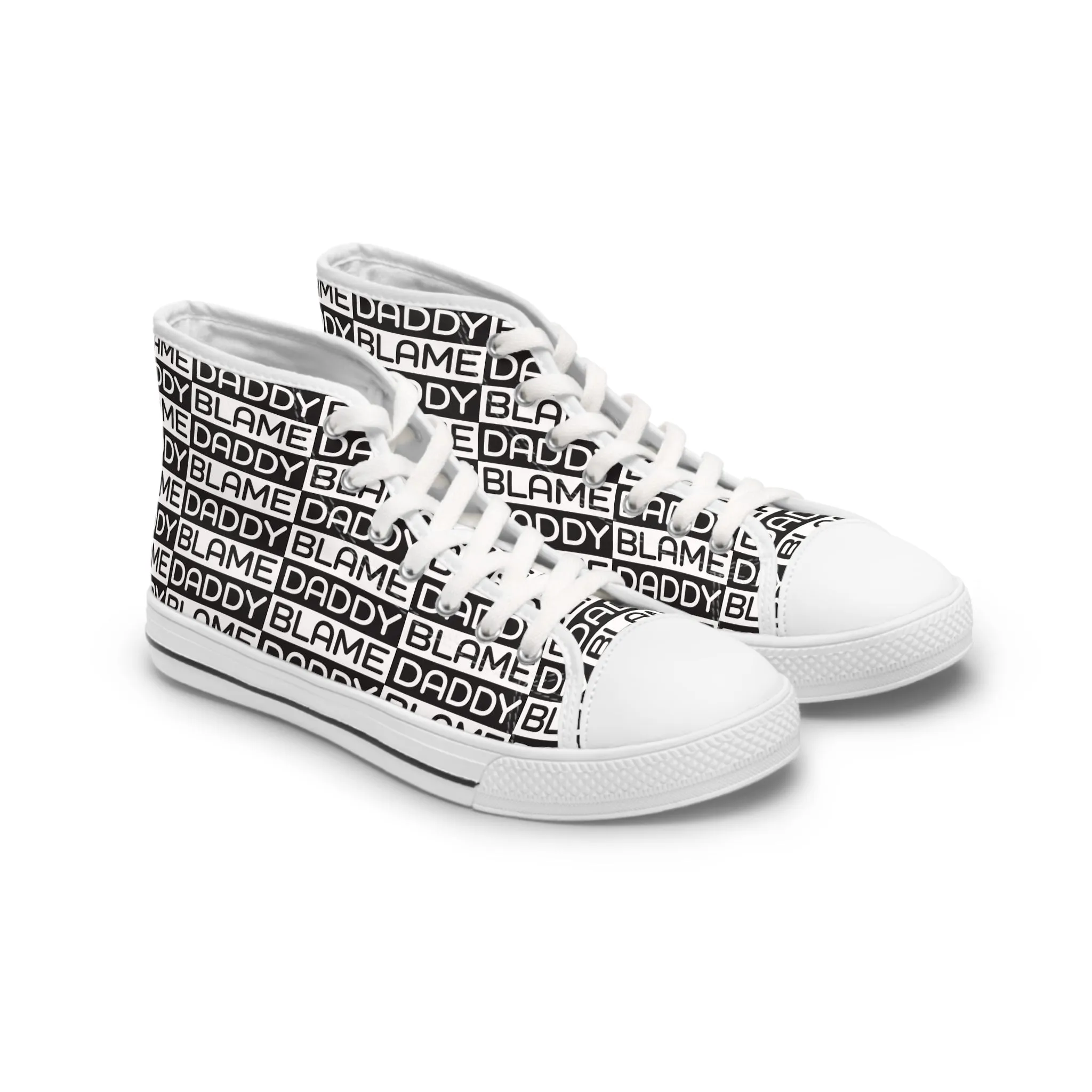 Blame Daddy Women's High Top Sneakers