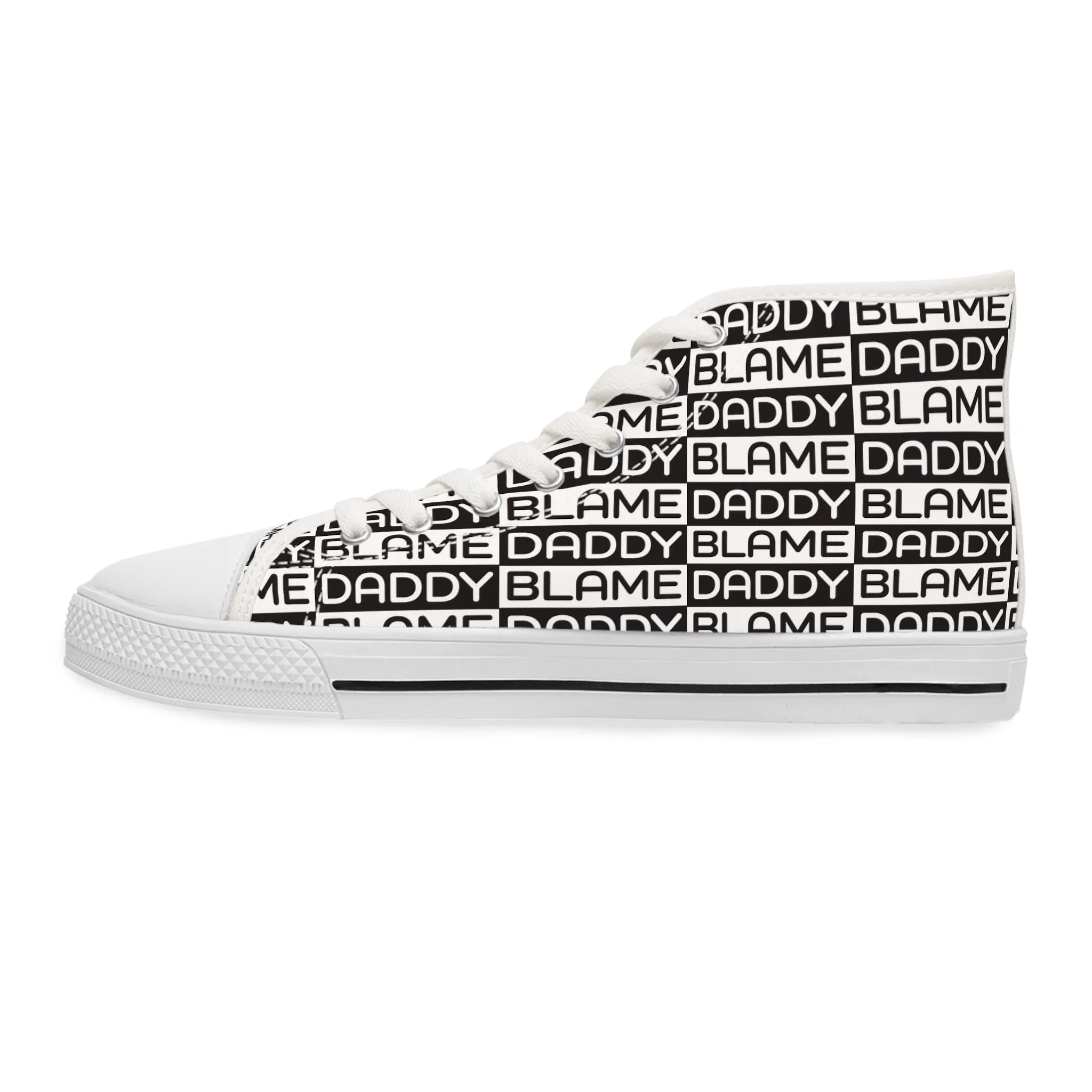 Blame Daddy Women's High Top Sneakers