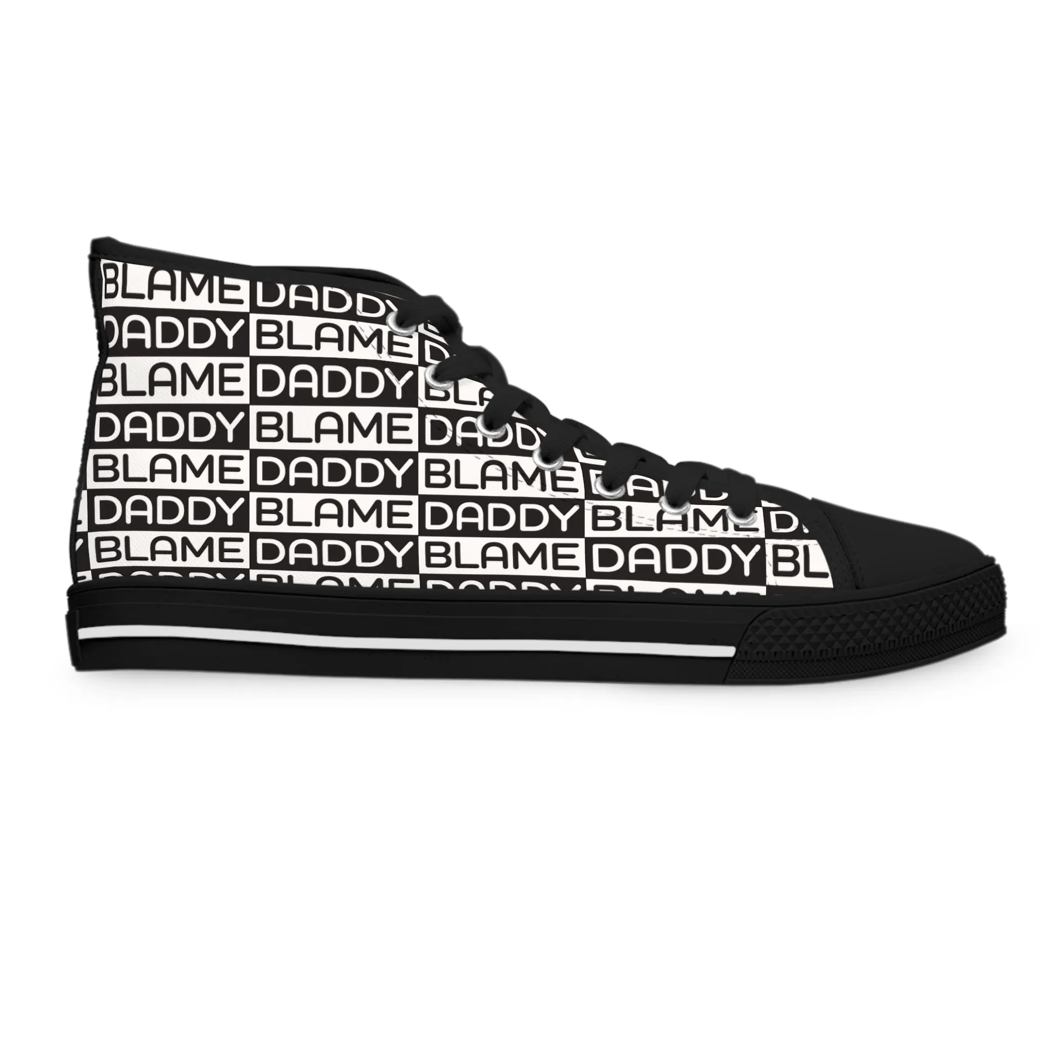 Blame Daddy Women's High Top Sneakers
