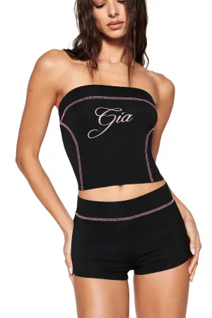 BLARE BOOB TUBE - BLACK