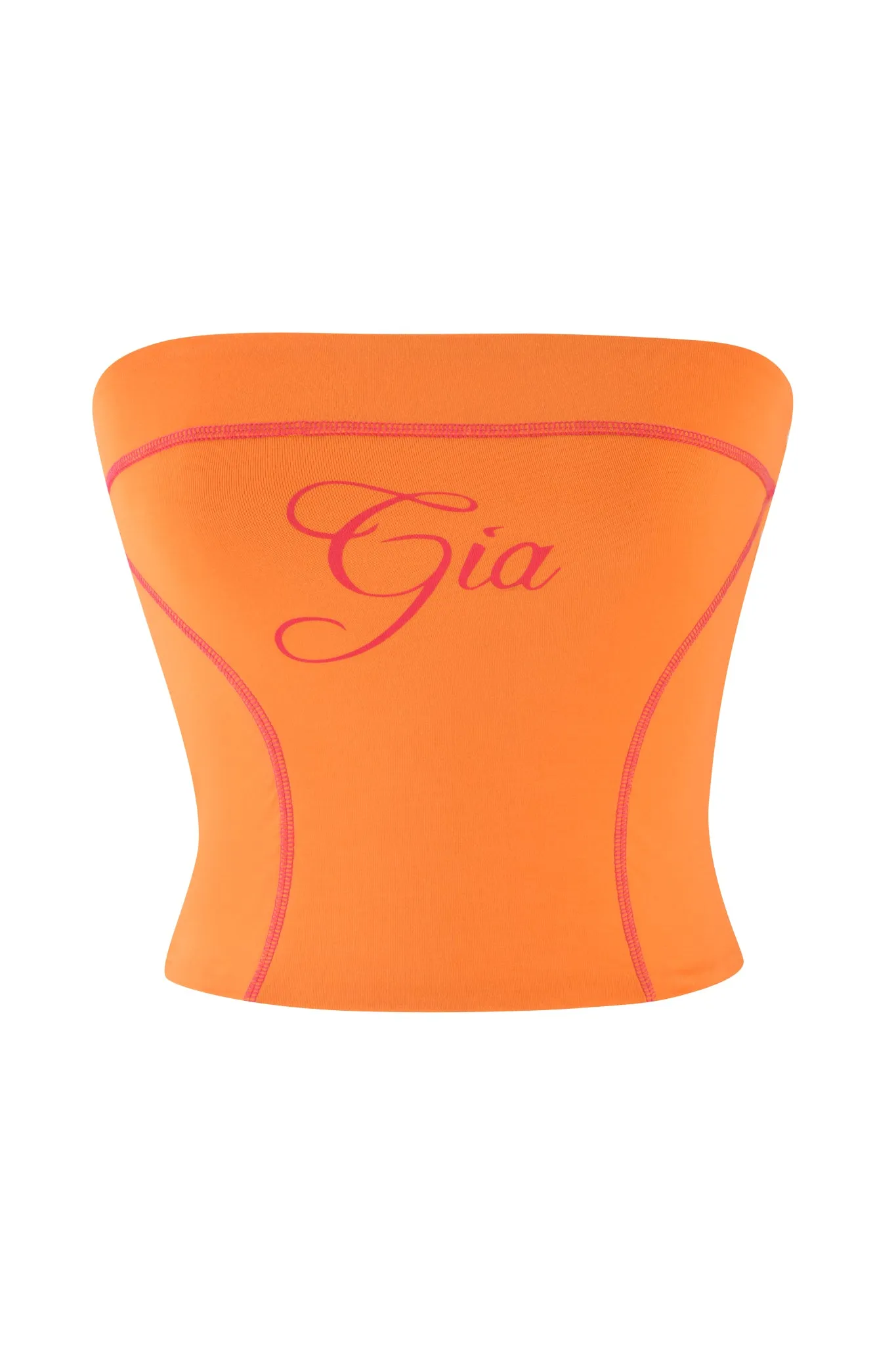 BLARE BOOB TUBE - ORANGE